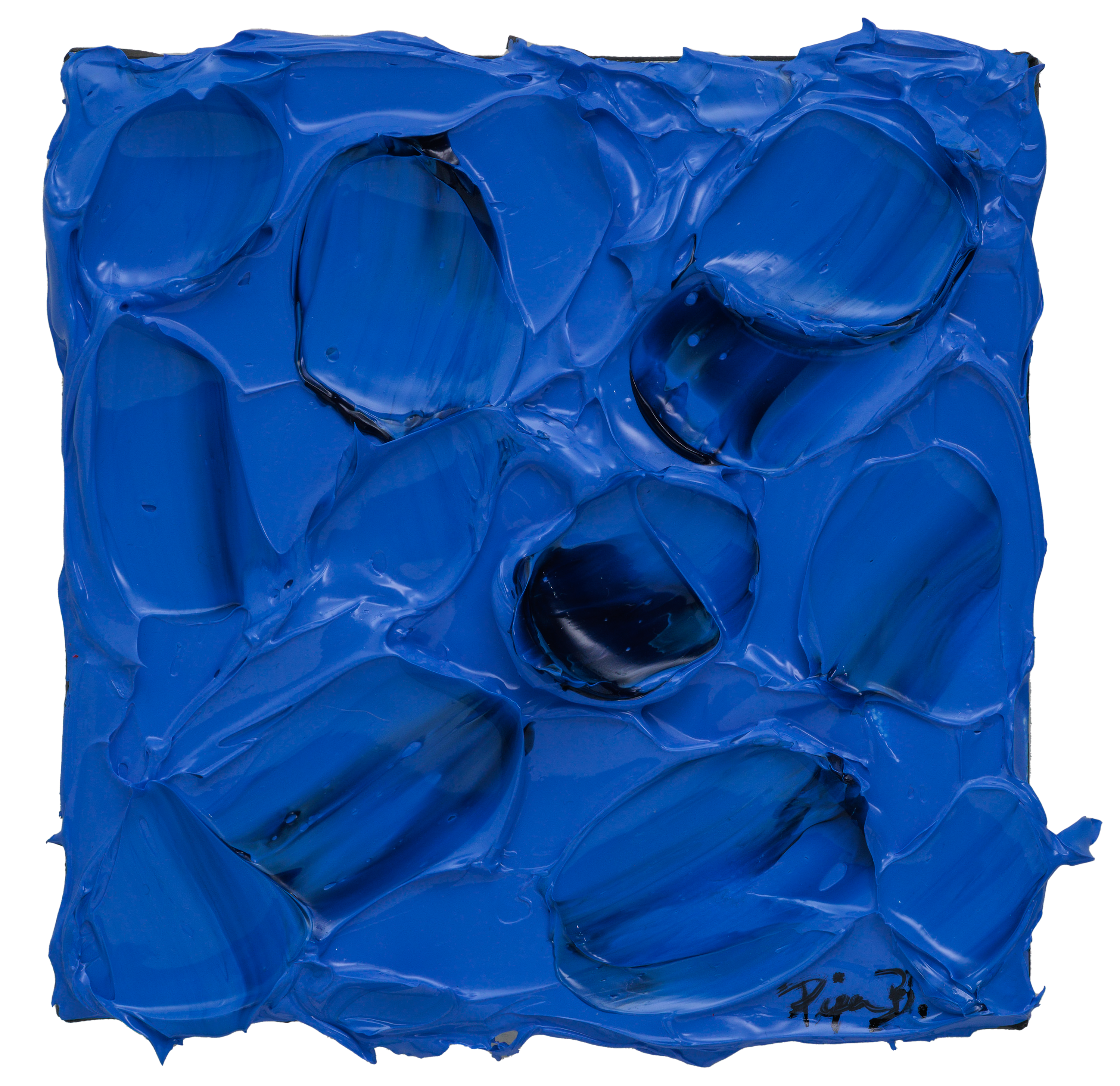 6x6 blue block acrylic czxsvu