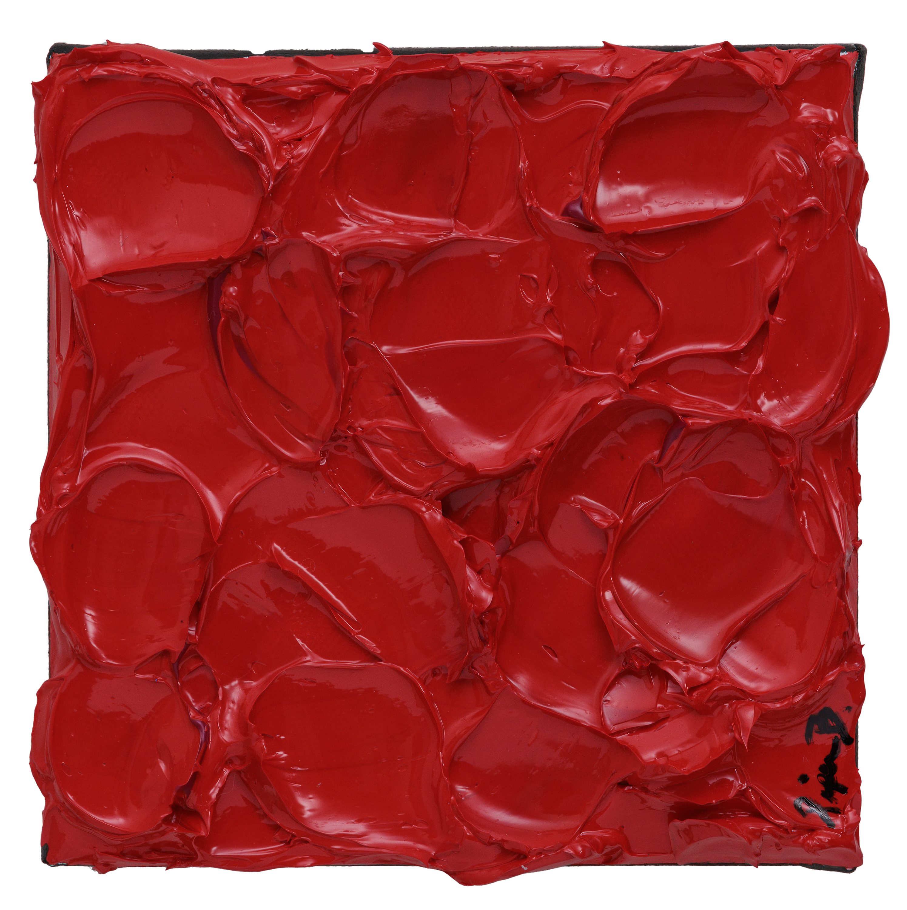6x6 red block acrylic jh2yqi