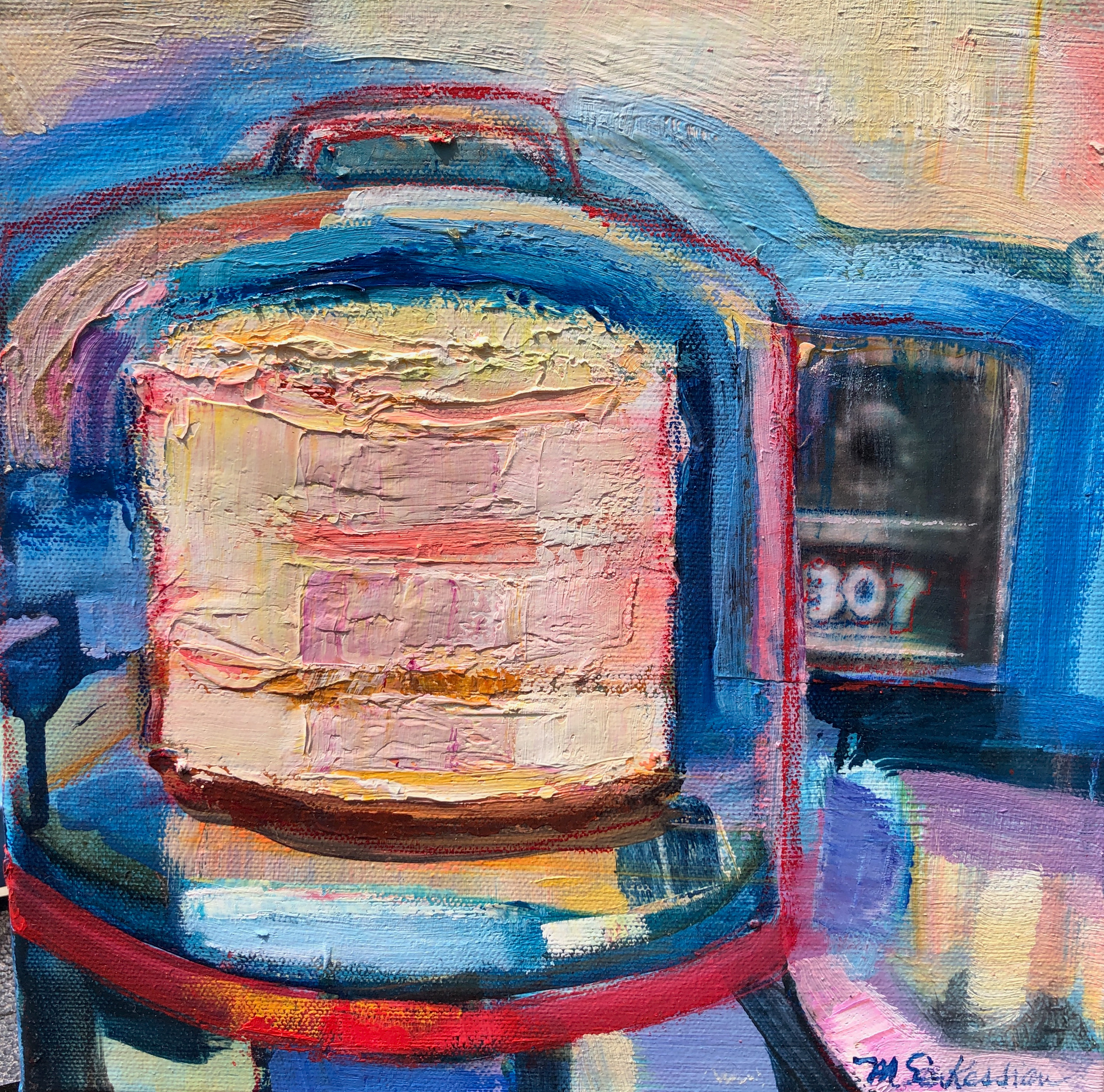 Times of refreshment 307 oil on canvas 10x10 cxcq93