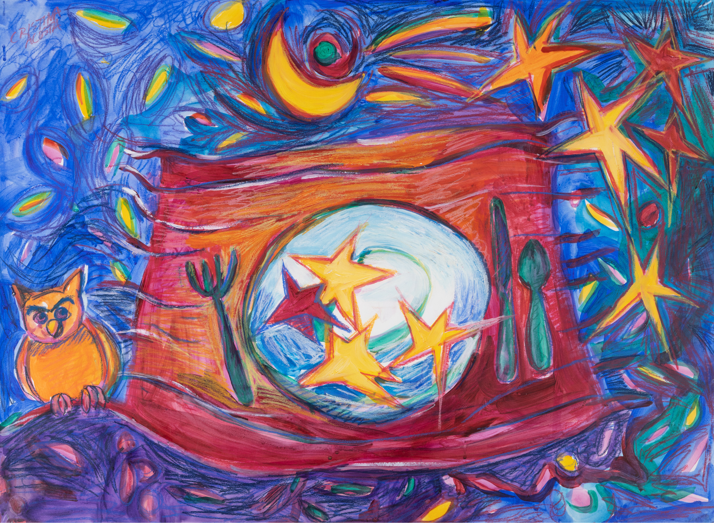 Midnight supper acosta paint happy oofgkx