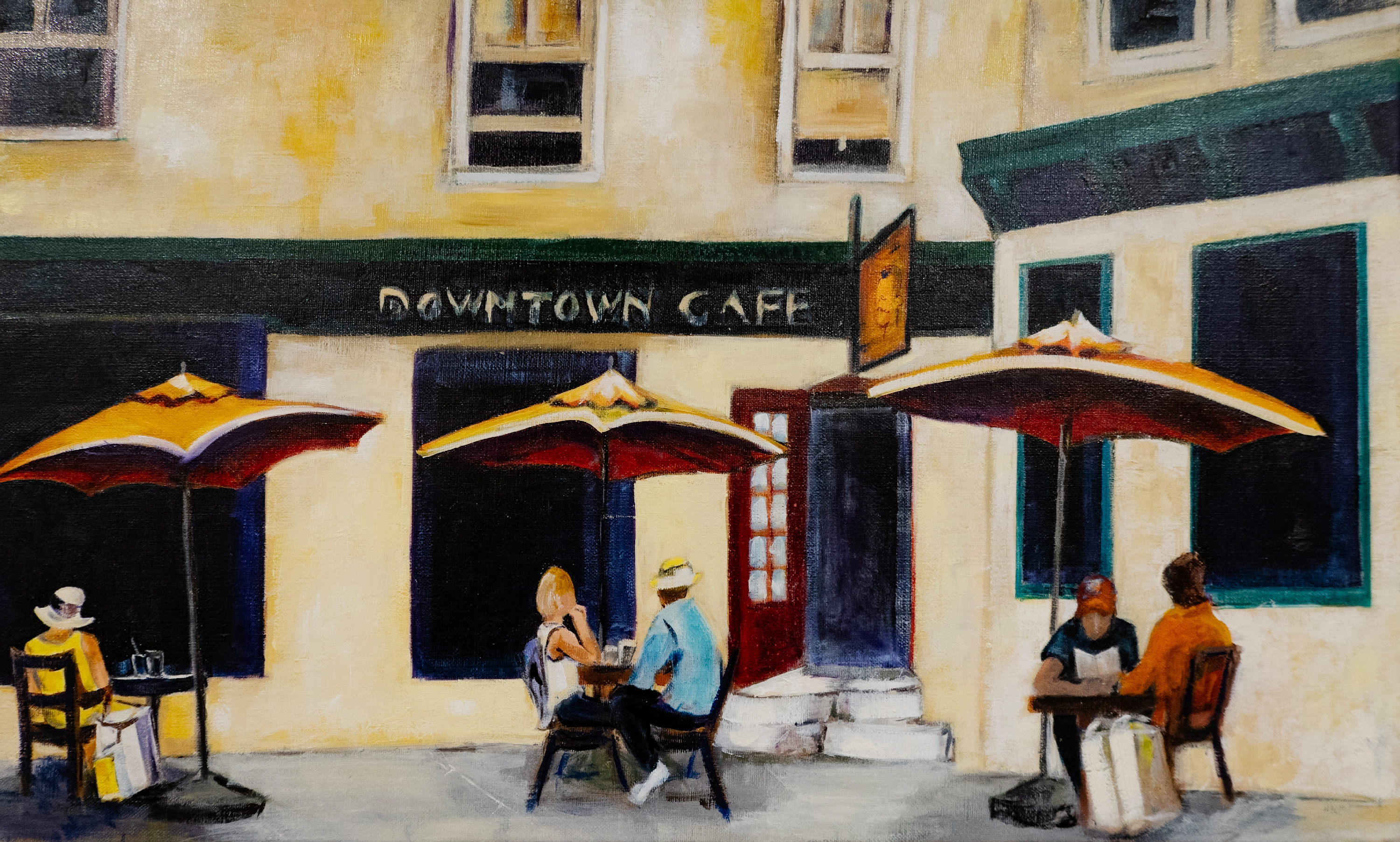 Downtown cafe   750  25x15. juq5l4