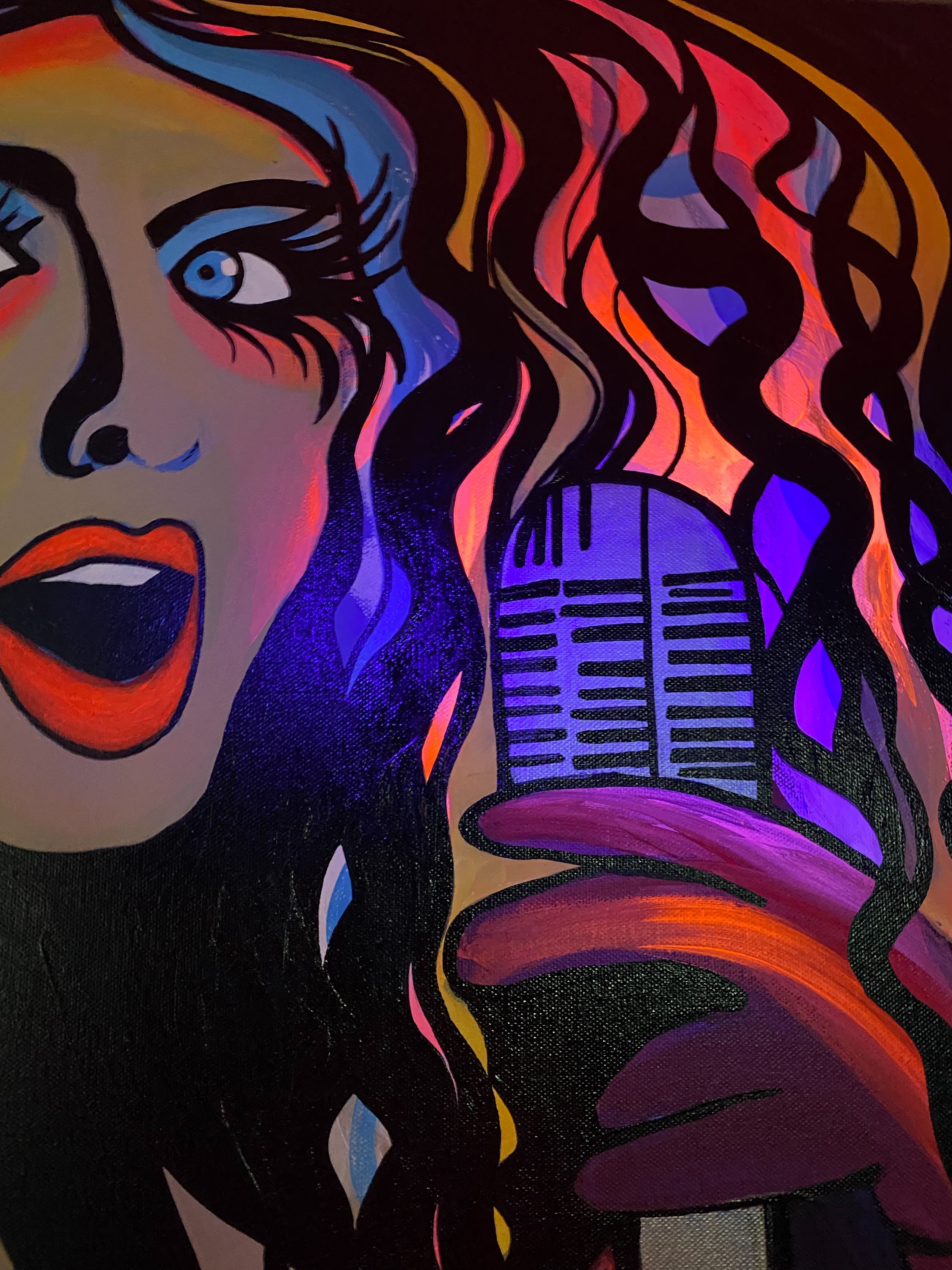 Specialty glitter hand embellished works Art | Art by Anna K.