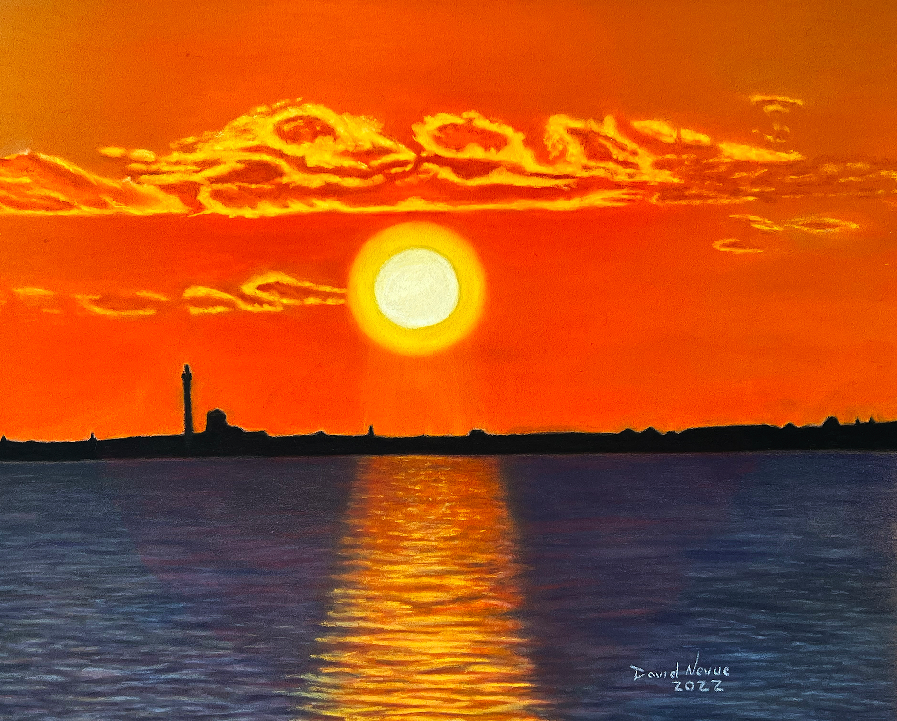 Fire in the sky cape cod 8 x 10 cyrqao