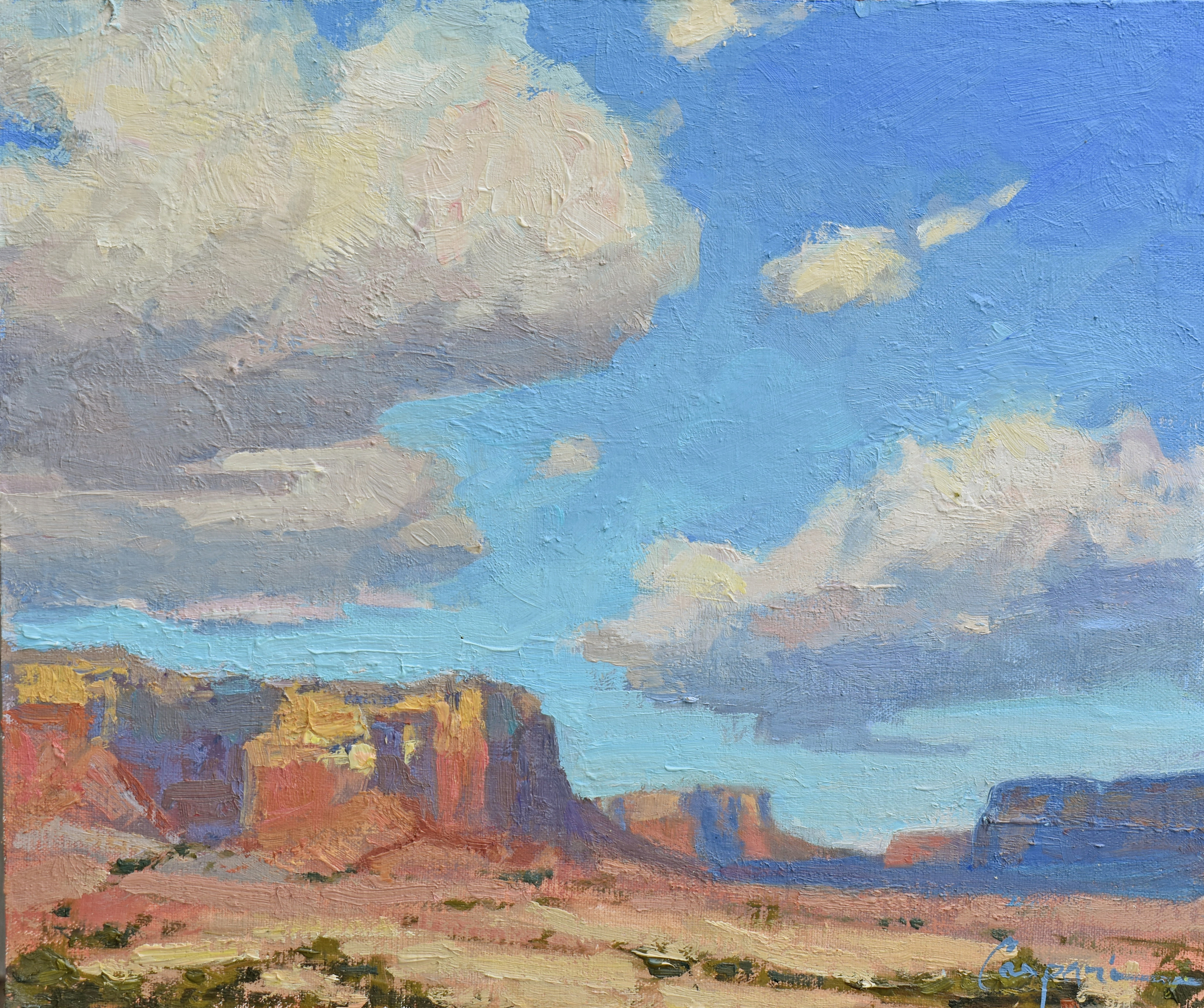 Passing clouds over the canyons 12 22x10 22 oil 2023 qcc3z3