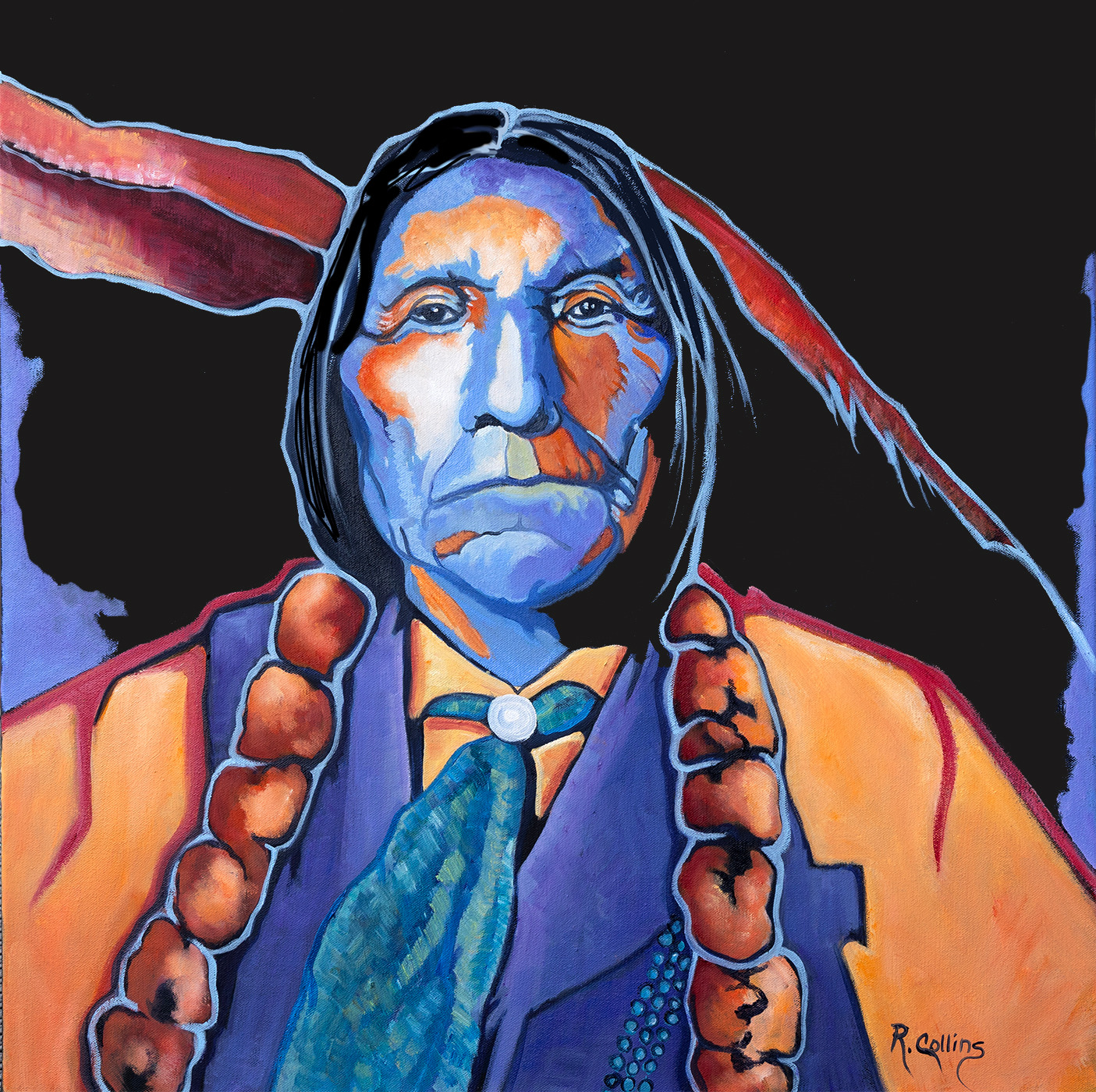 Chief wolf robe bhg2ux