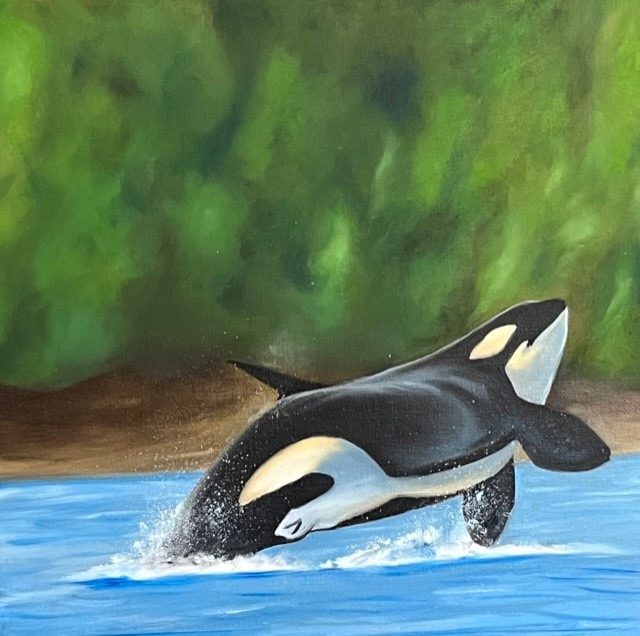 Orca painting iu8l5l