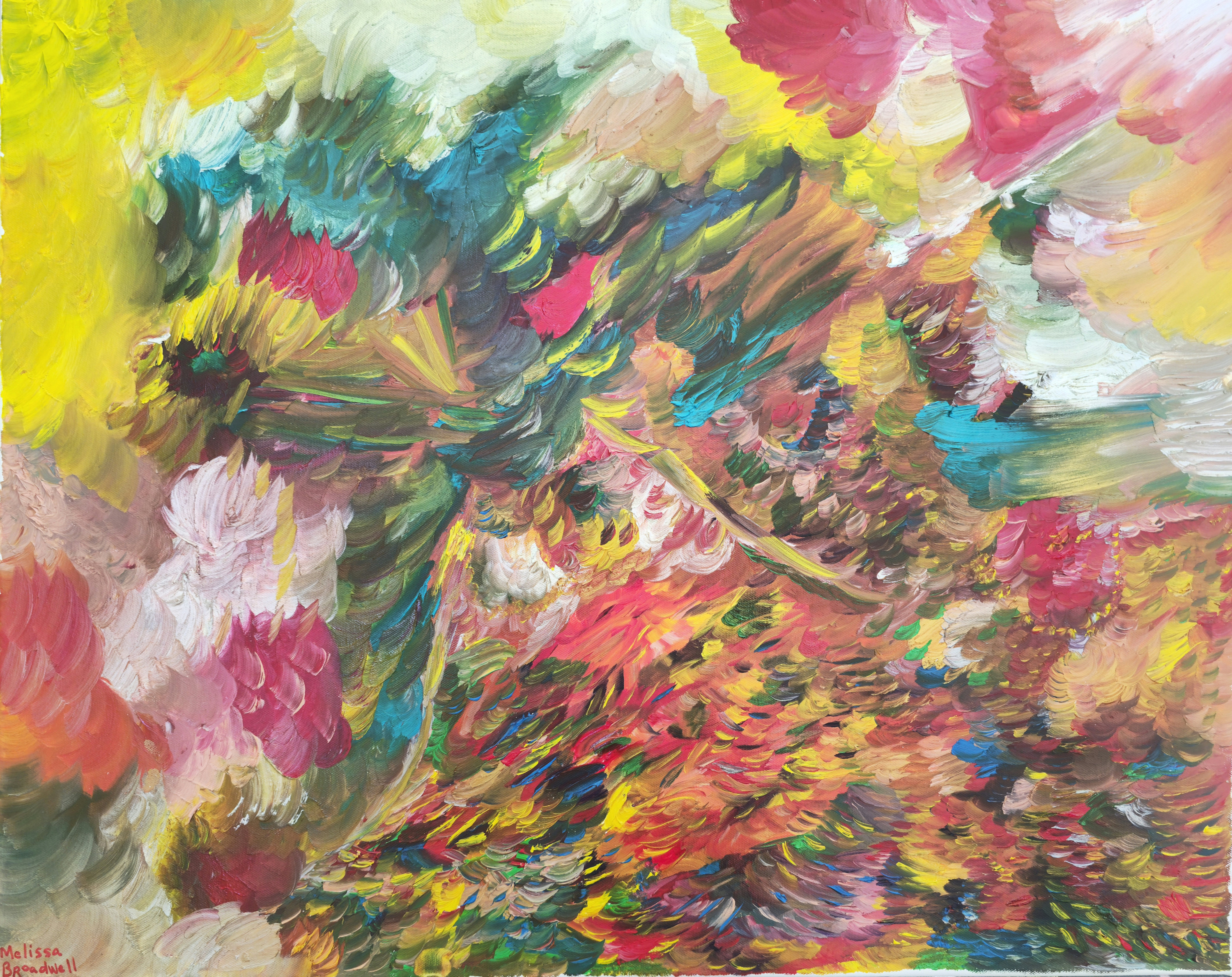 Painted by human with heart and soul sat qfebgh