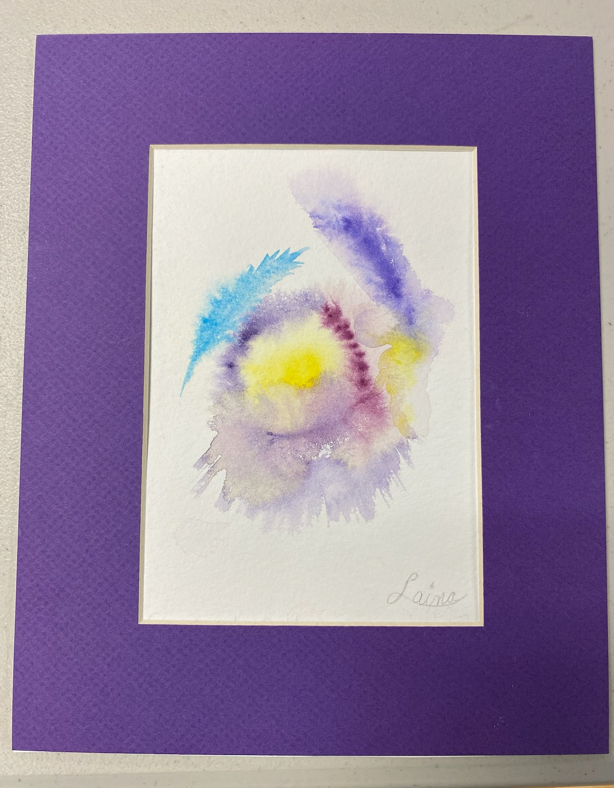 Spirit light purple mat 8x10 ll 0563 xlnrrq