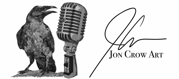 絵画 BLU-ZONE 2021/Crow Koson 小原古邨 : Two Crows in Flight Against the Full Moon