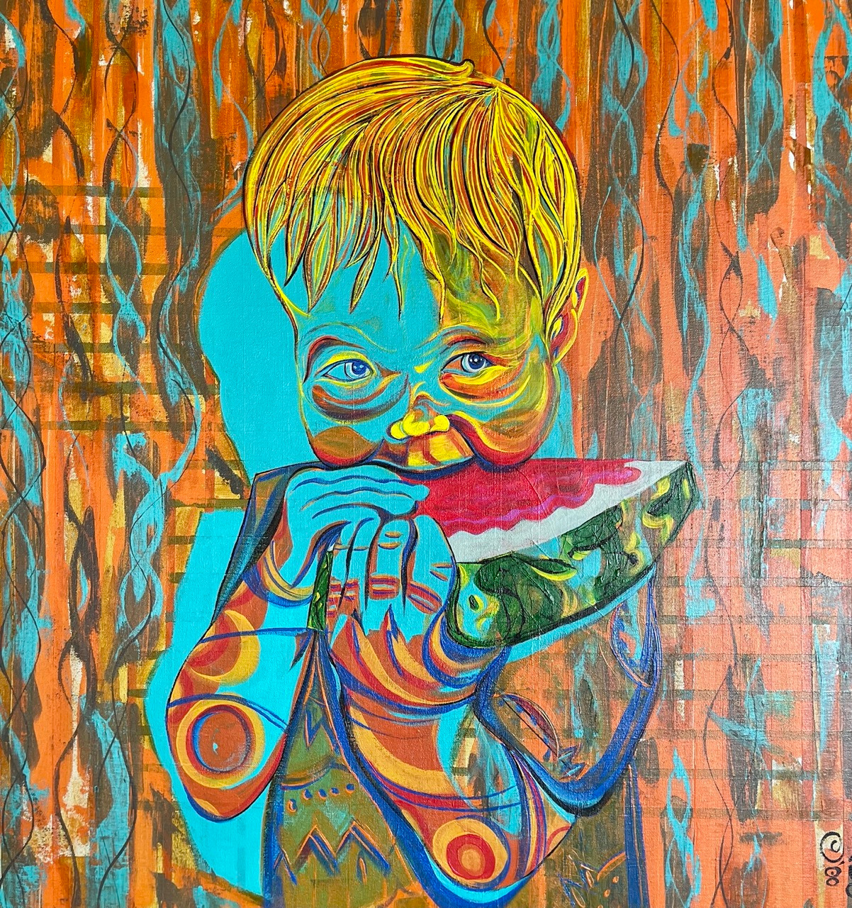 Watermelon boy copy large sds0ny