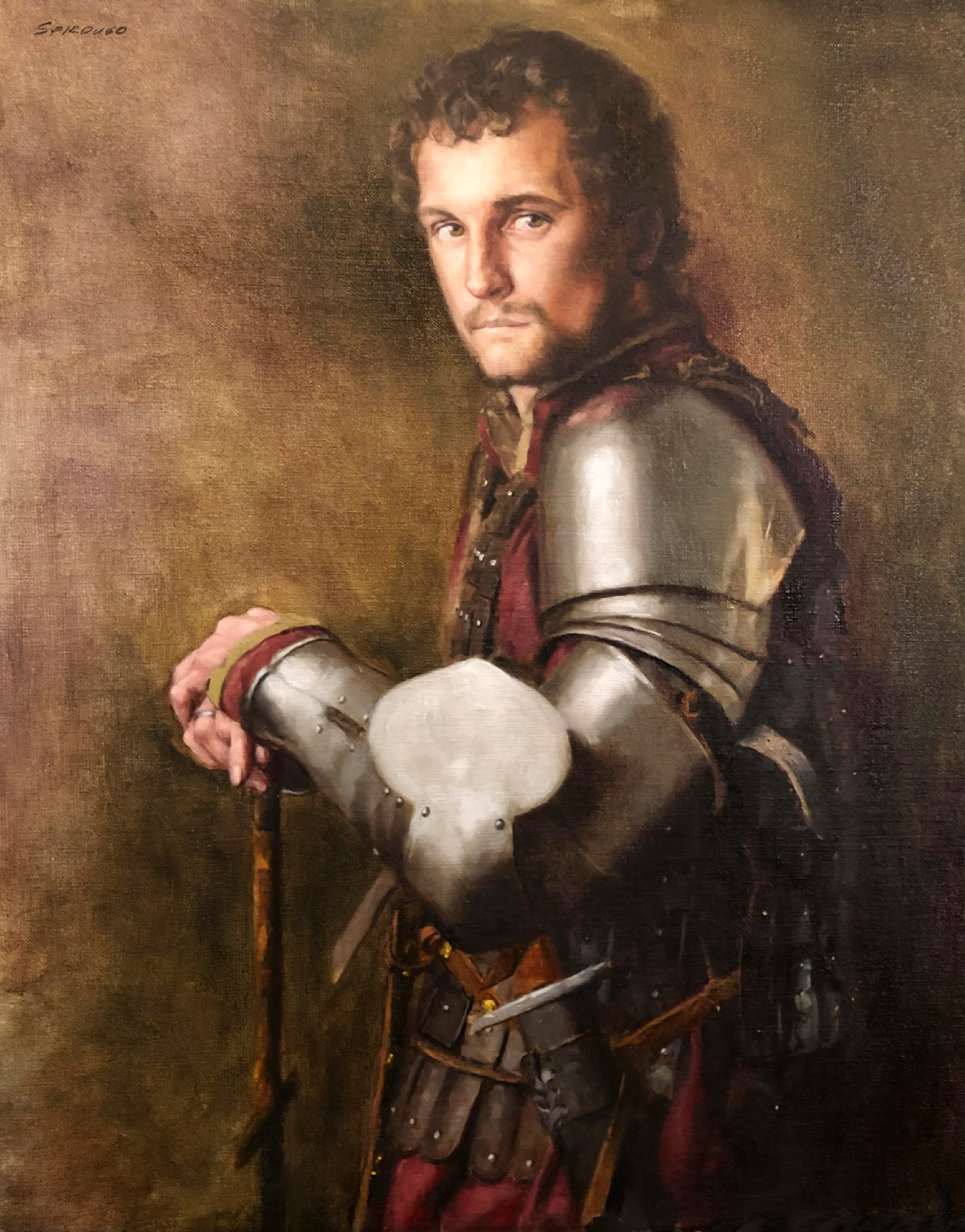 Knight leaning on sword t1ntof