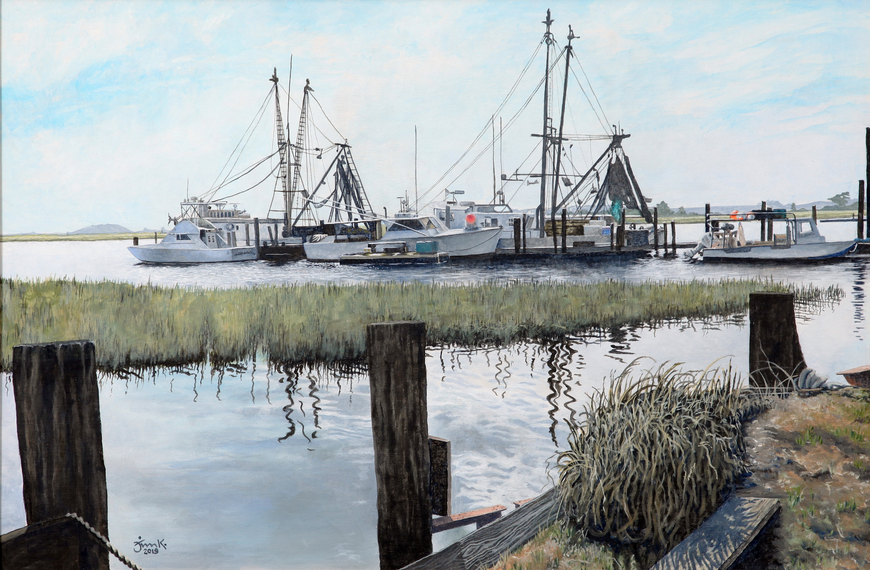 
        <div class='title'>
          Fishing Boats, Folly Beach    Charleston, South Carolina 20x30
        </div>
       
        <div class='description'>
          
        </div>
      