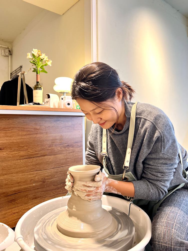First Customer at a Ceramic Studio