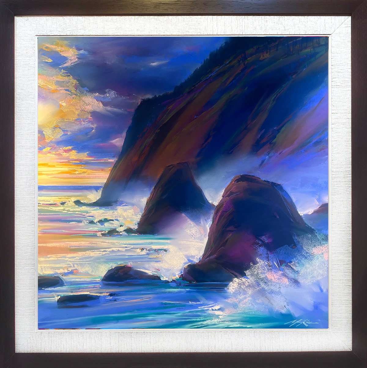 Coastal color mist framed dlyzz1