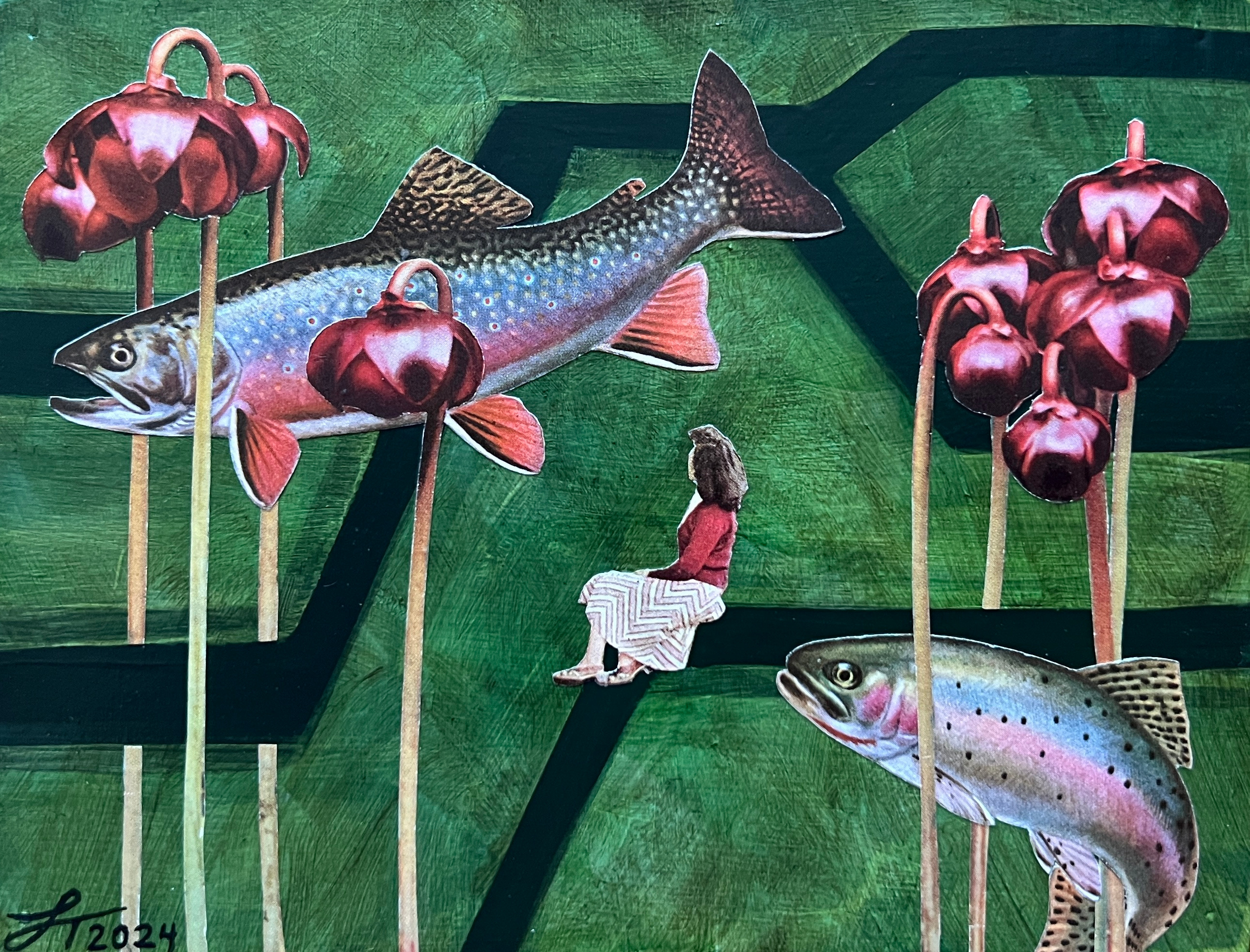 Thompson riverine 7x5 mixedmediacollage 2024 md jw6fb1