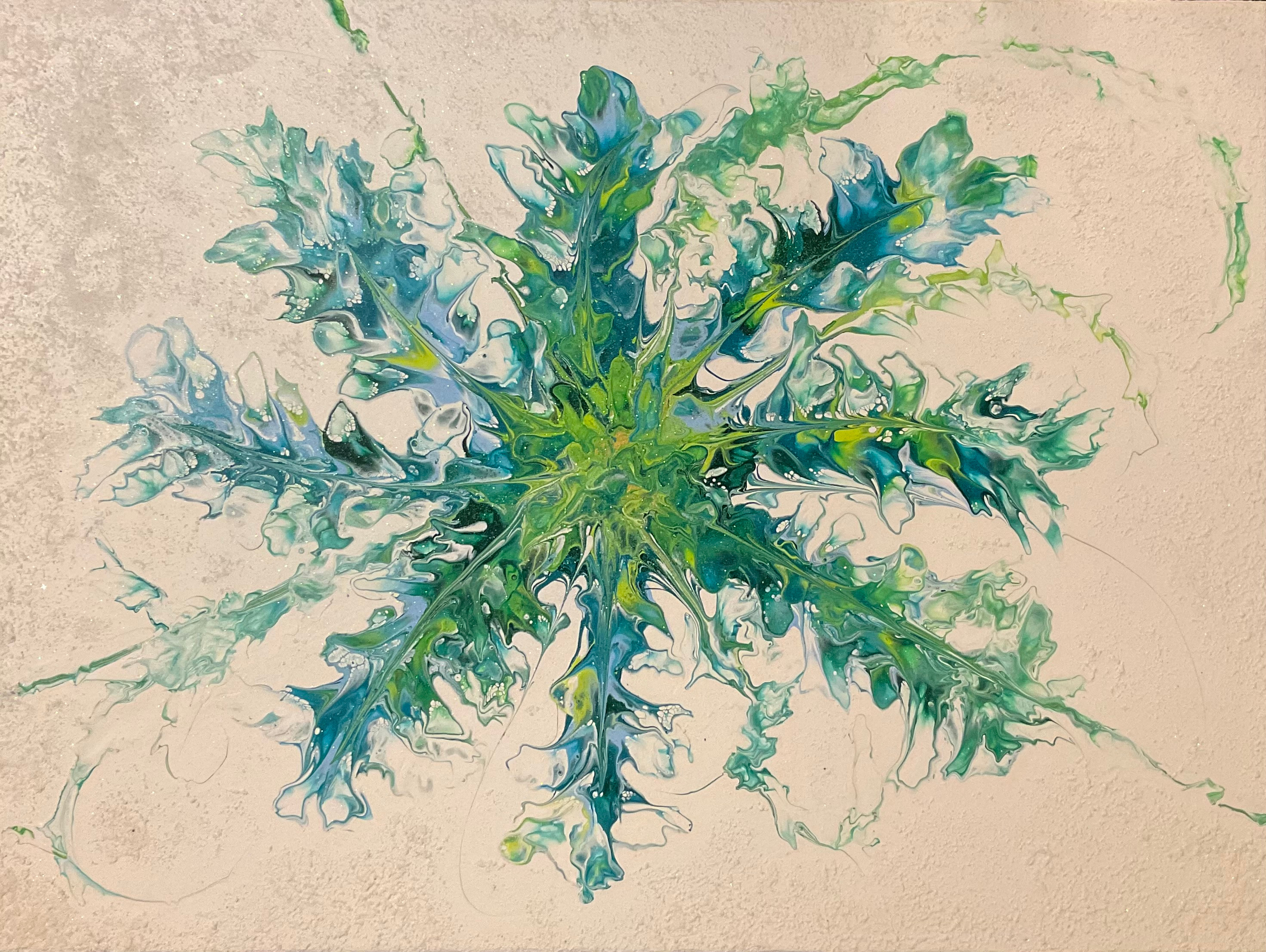 
        <div class='title'>
          Poured Blue Green
        </div>
       