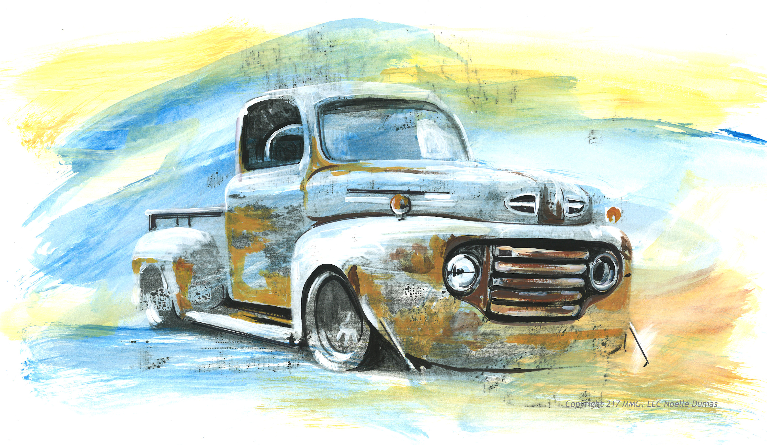 
        <div class='title'>
          48 ford rust truck
        </div>
       