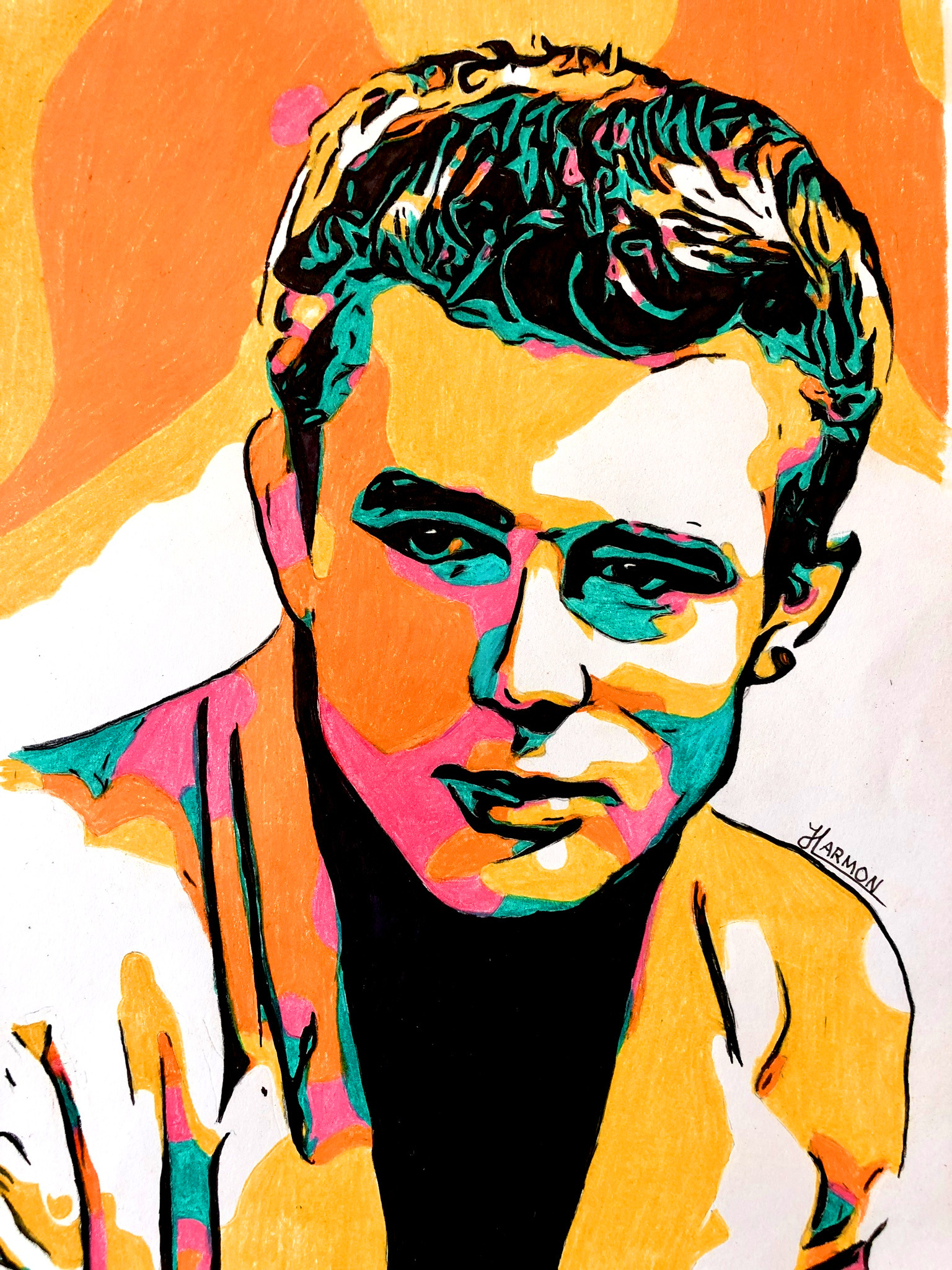 
        <div class='title'>
          James Dean
        </div>
       