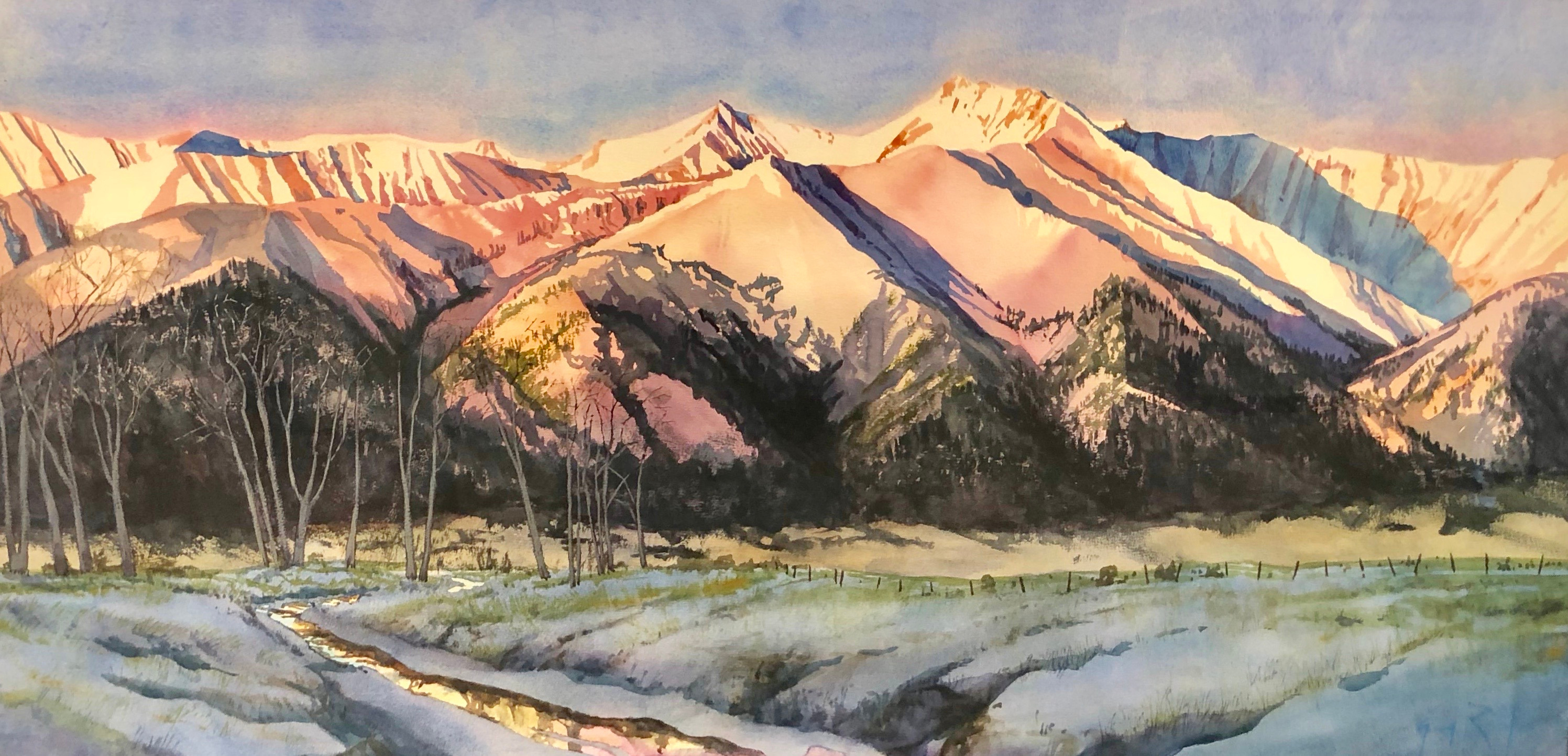 
        <div class='title'>
          Mount Blanca In January
        </div>
       