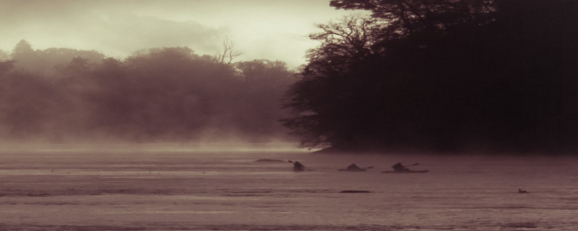 
        <div class='title'>
          Kayaking  At Dawn in sepia Cindy
        </div>
       