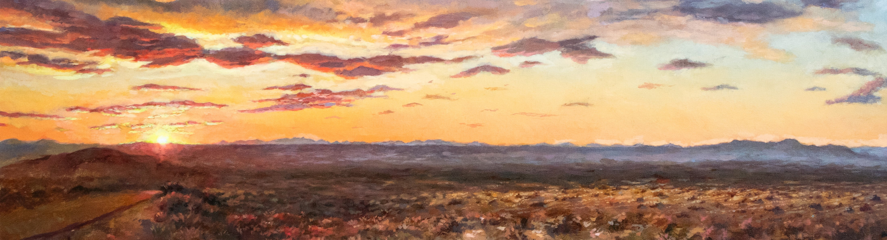 
        <div class='title'>
          Rush Allen Overlooking The Mesilla Valley
        </div>
       