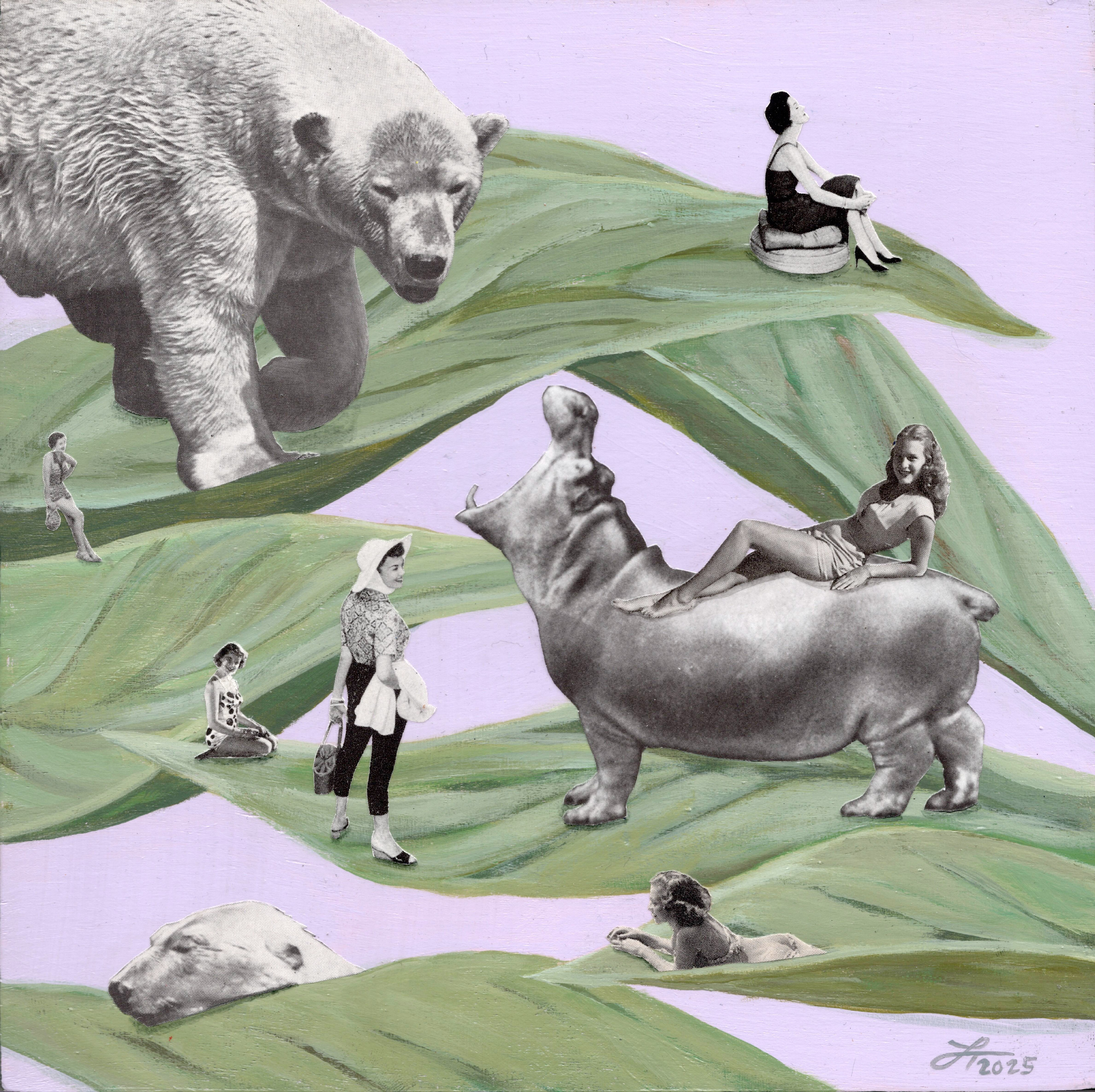 Thompson hearmeroar 8x8 mixedmediacollage 2025 md f6hwak