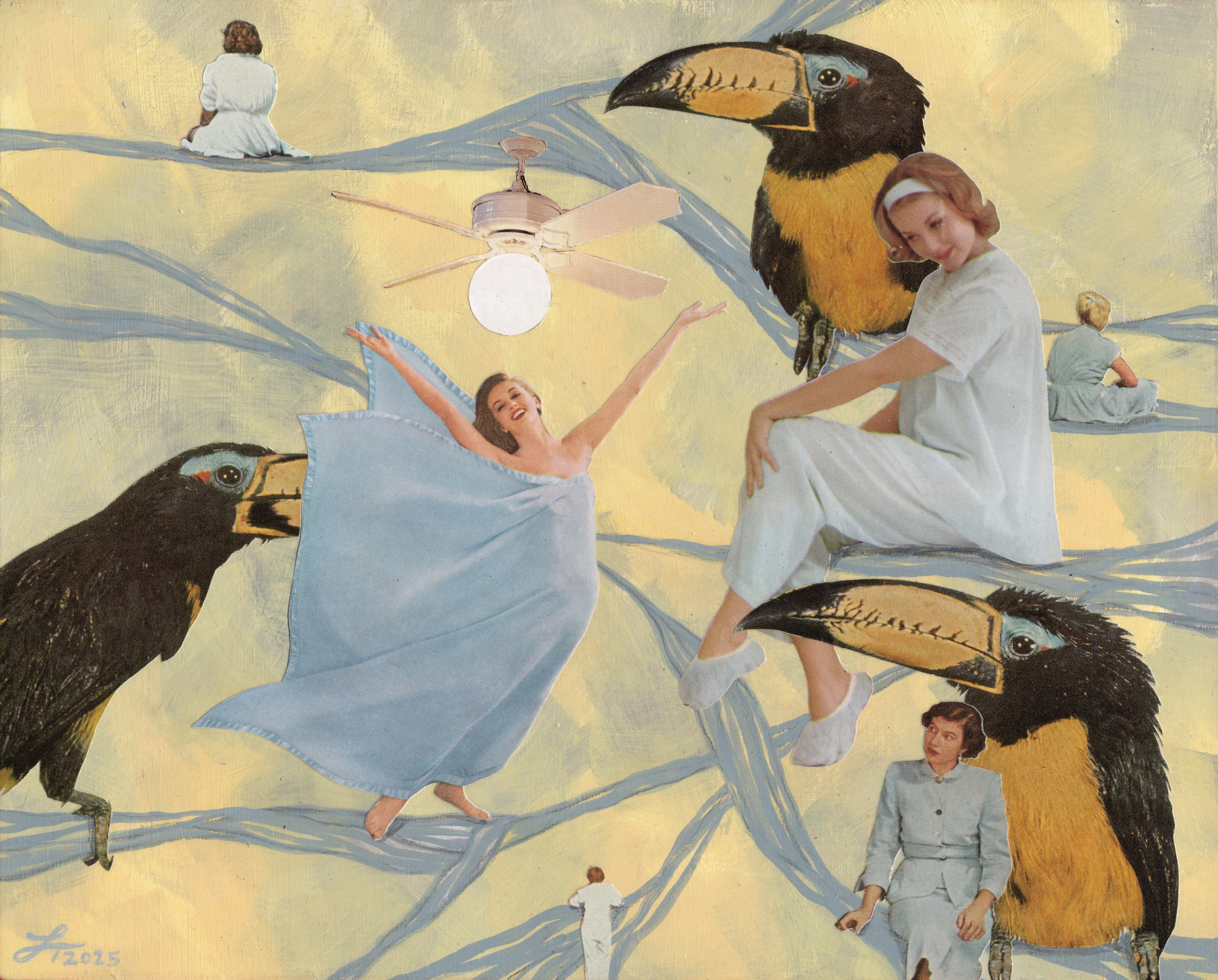 Thompson securityblanket 8x10 mixedmediacollage 2025 md uwvmmi