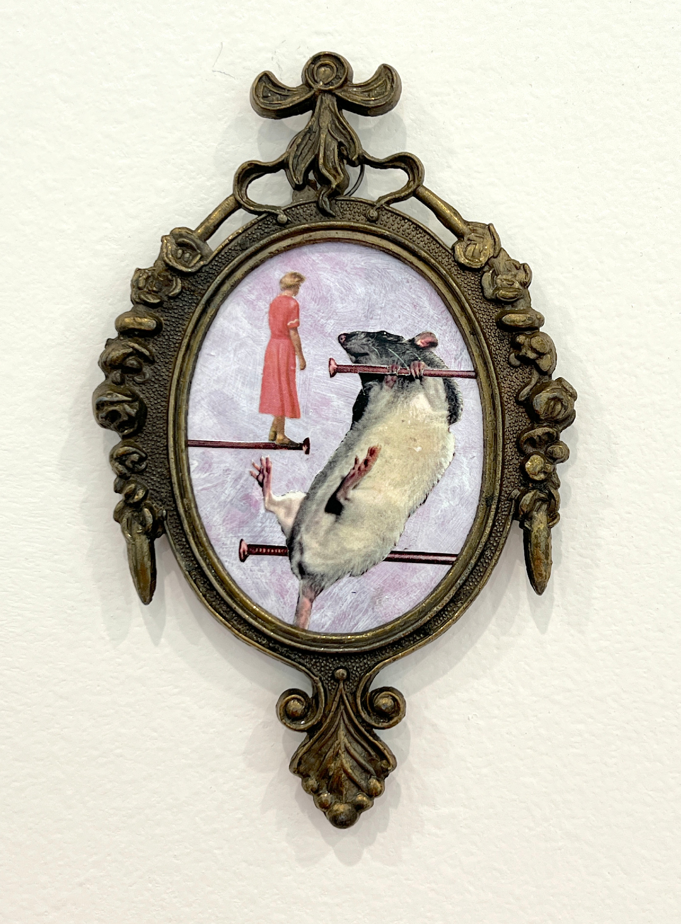 Thompson hanginthere 4x6 mixedmediacollage 2025 laig6u