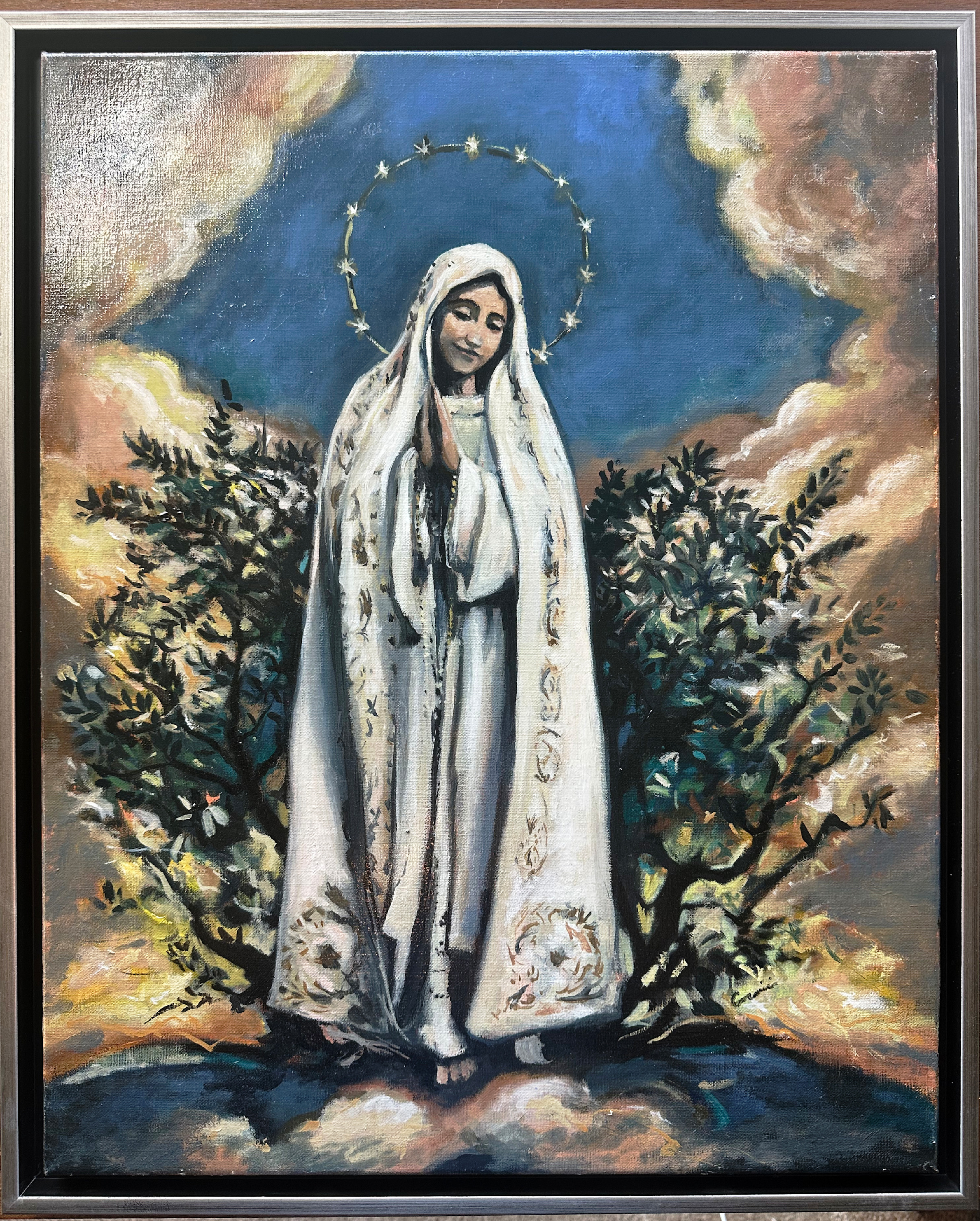 Our Lady Of Fatima Art | Michael Corsini Art