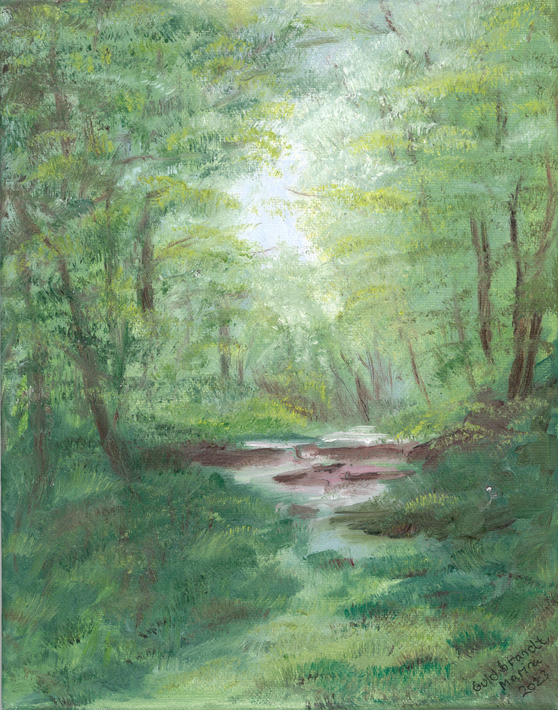 The muddy path r73jml