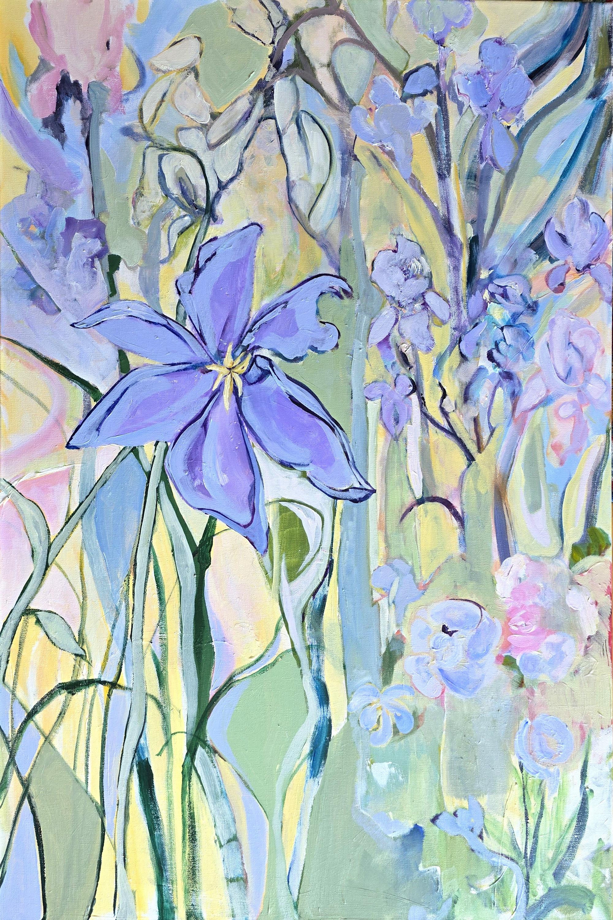 Lavender dreams 24x36 acrylic on canvas 875 arden rose hdp2wt