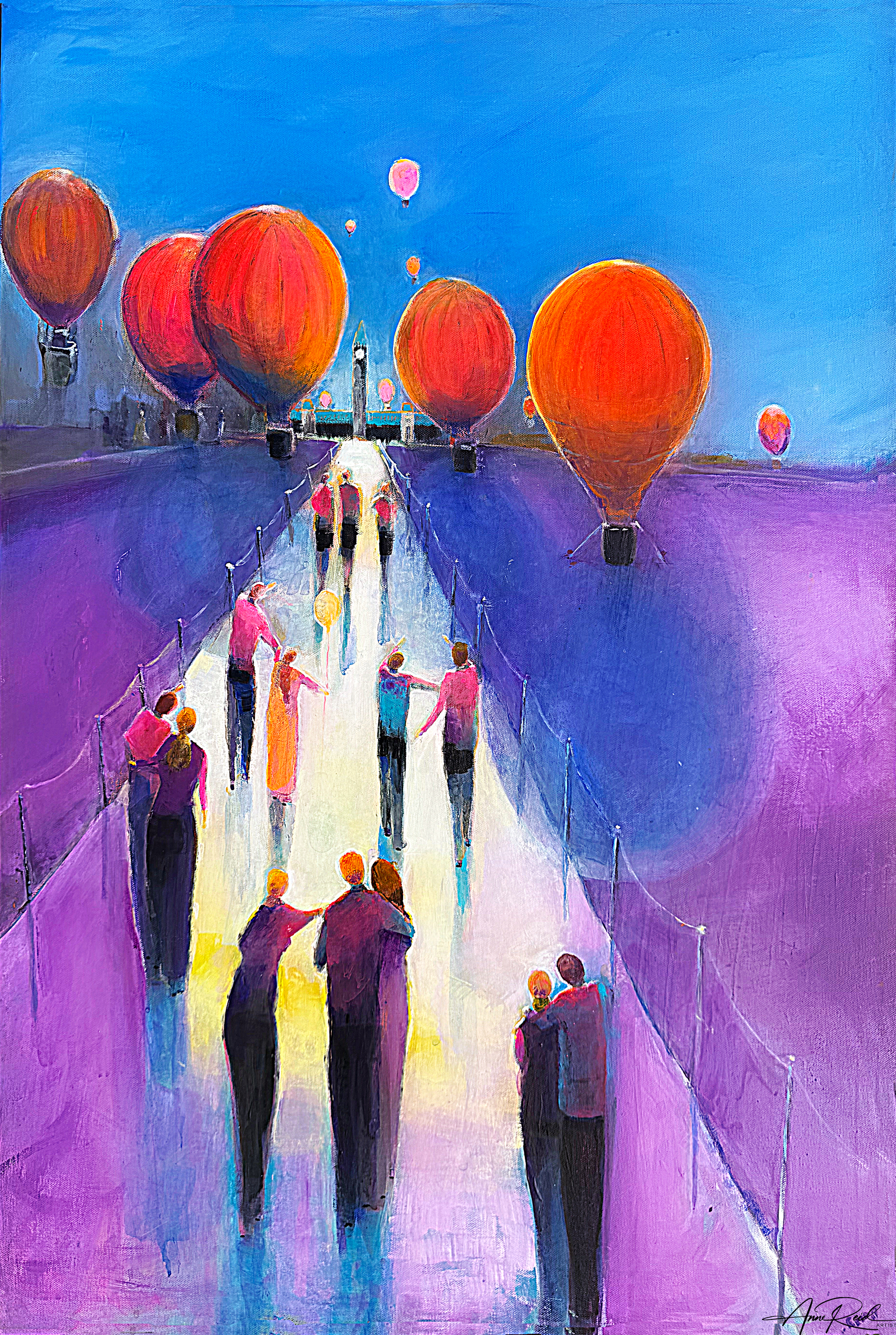 Canada Arise by Anne Reid Artist shown as an open edition fine art print.