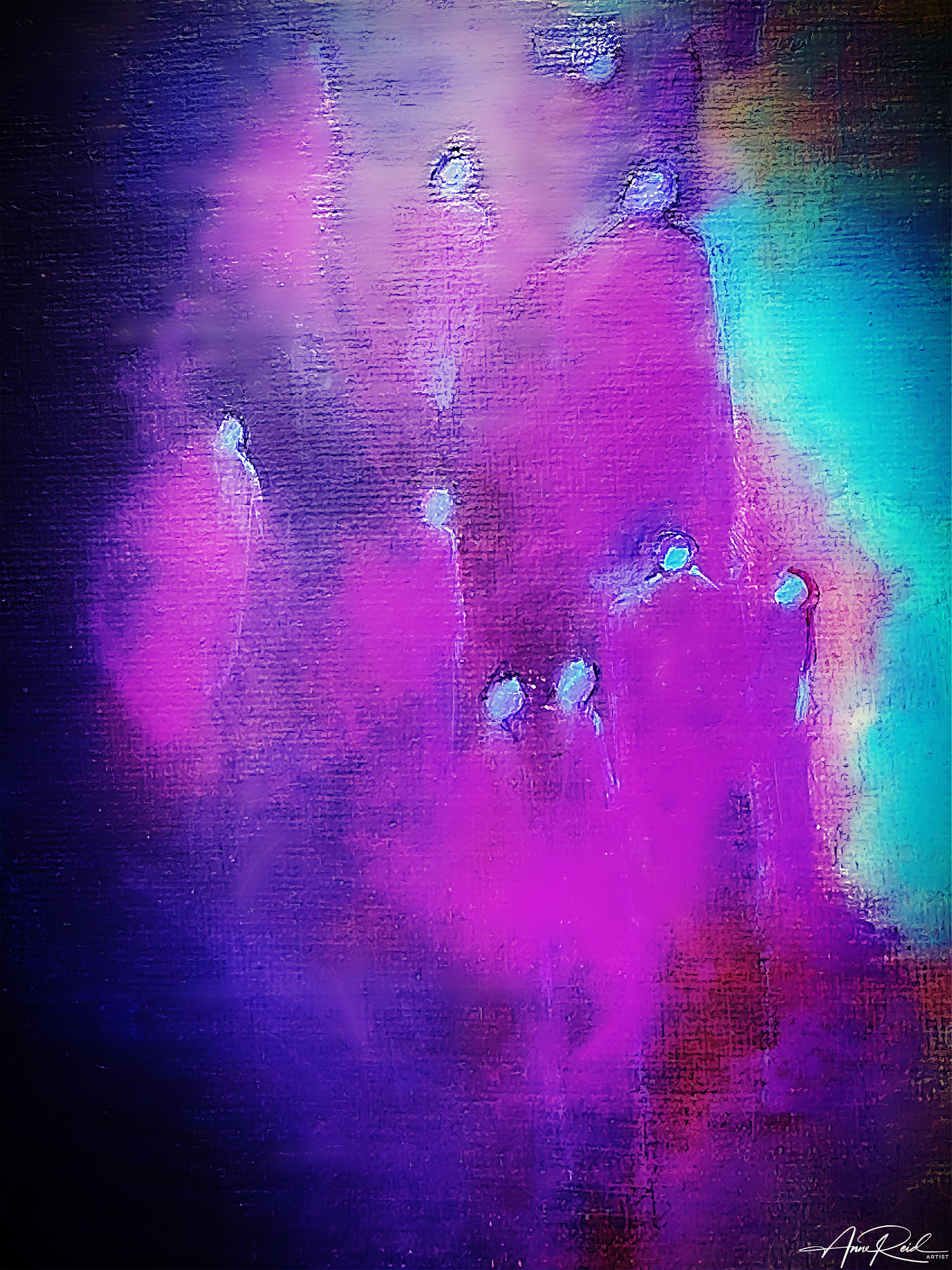 The Breaker 8 metal print by Anne Reid Artist