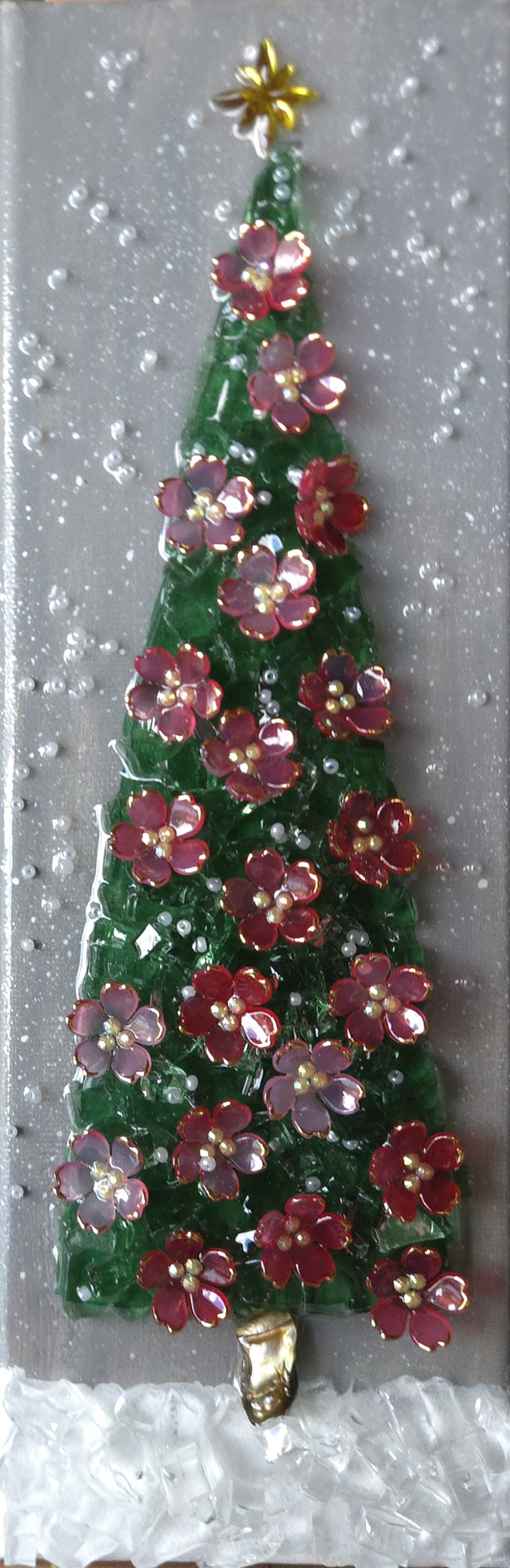 Poinsetta christmas tree iefnsz