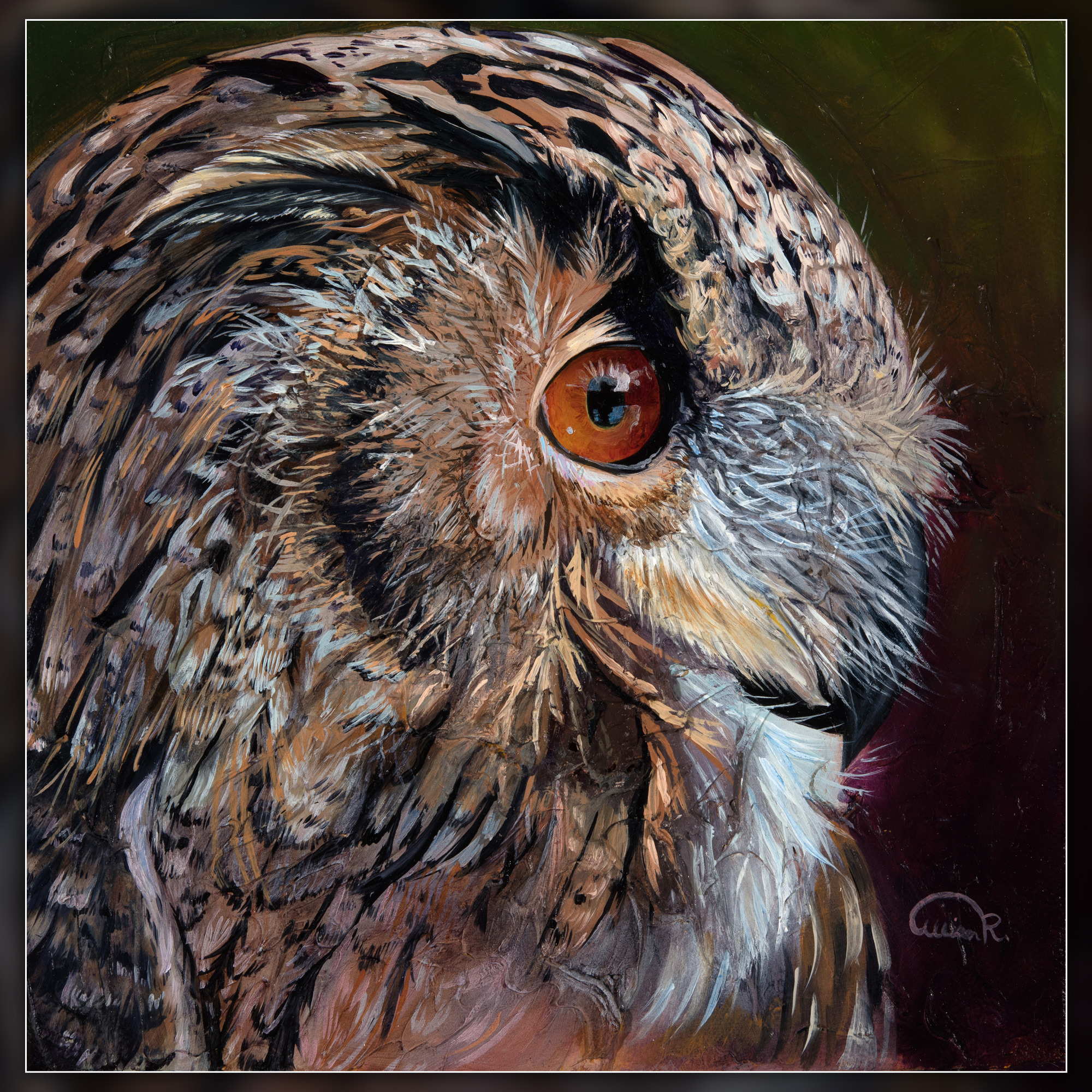 Reflected intensity eagle owl original allison richter mn4mde