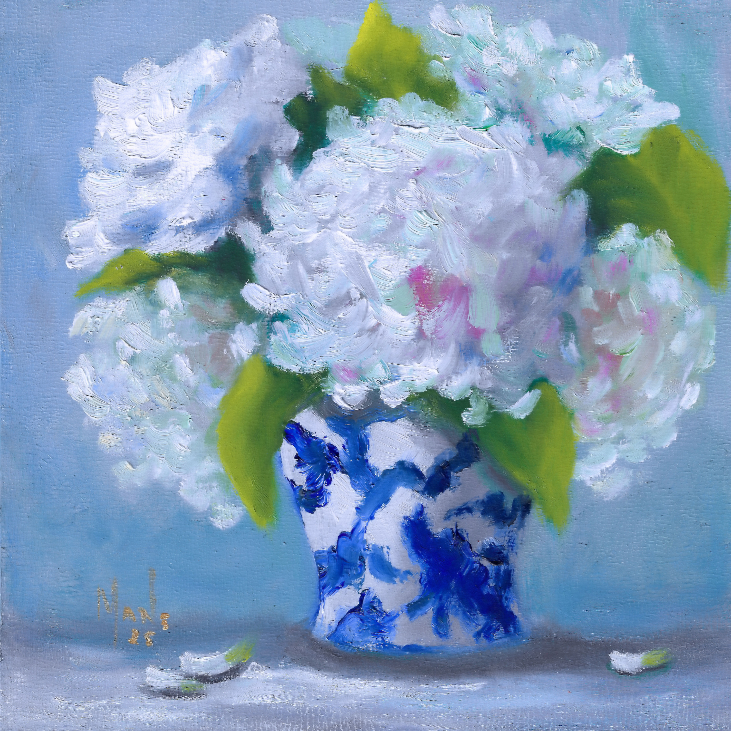 White blossoms in blue zfdawt
