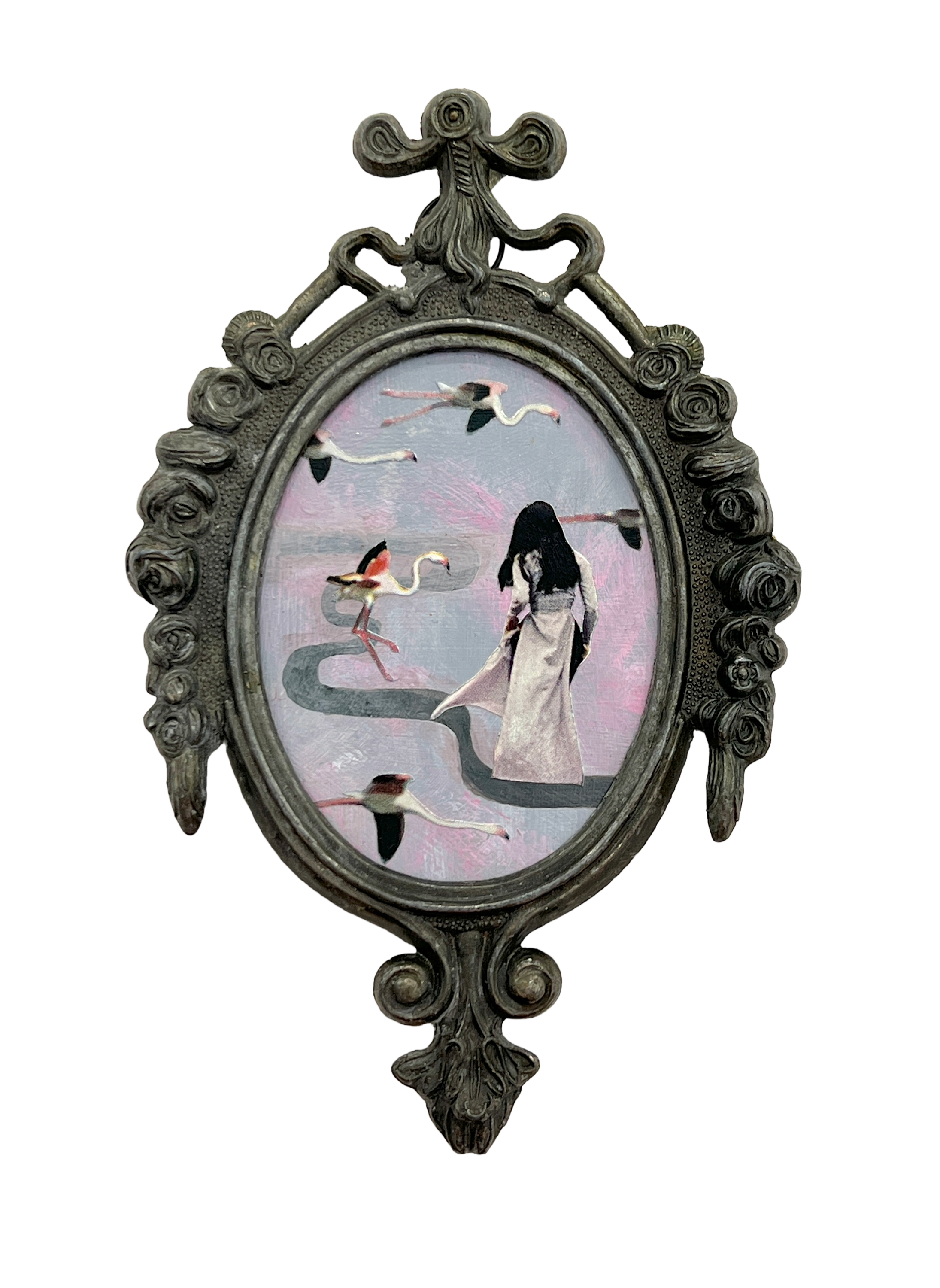 Thompson roadtonowhere 4x6 mixedmediacollage 2025 qsslfd