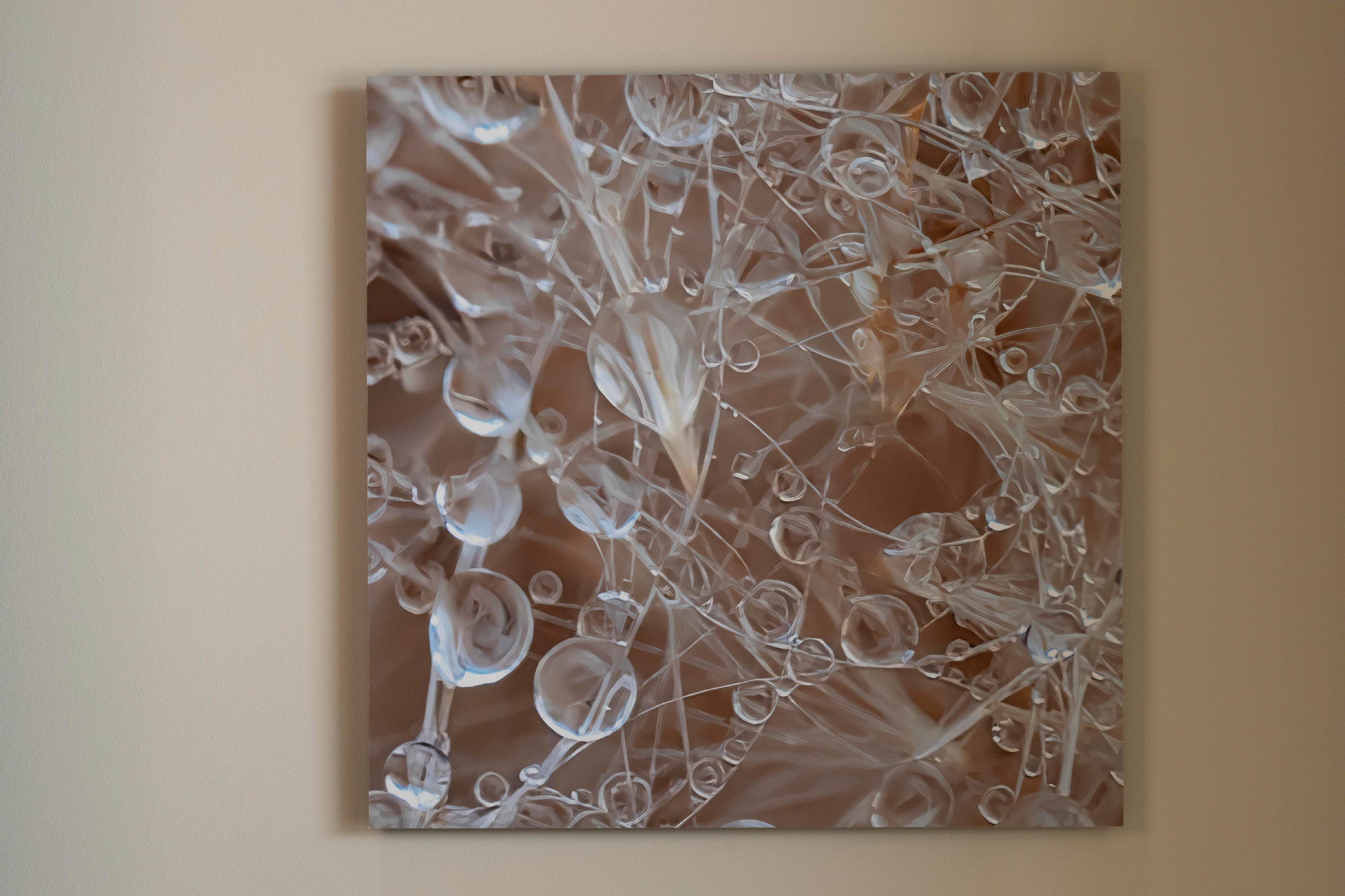 Smooth Fine Art Paper II on wall