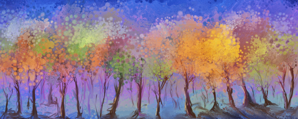 Website Banner Trees