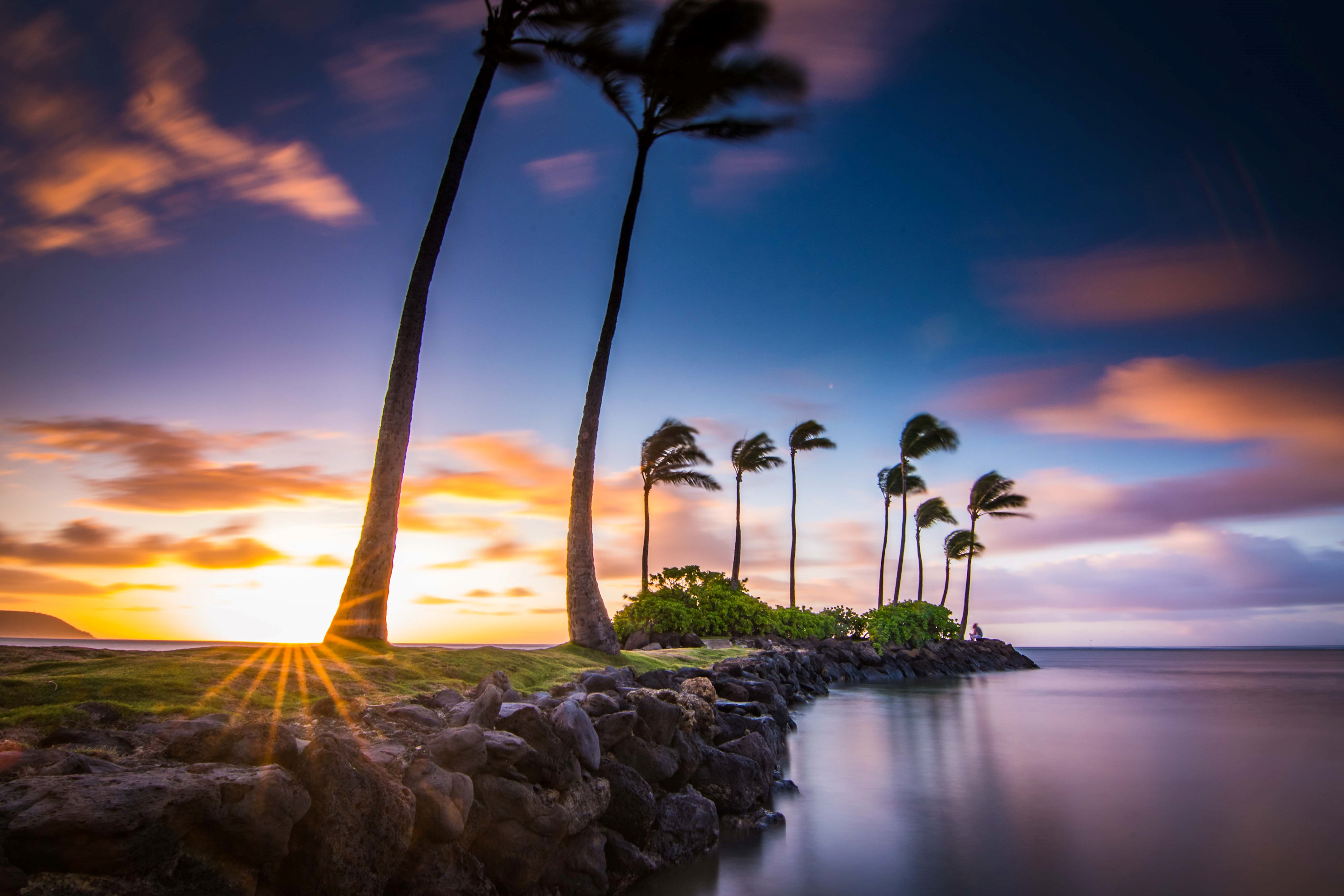 
        <div class='title'>
          November Sunrise at Kahala Beach, Hawaii Series 4
        </div>
       