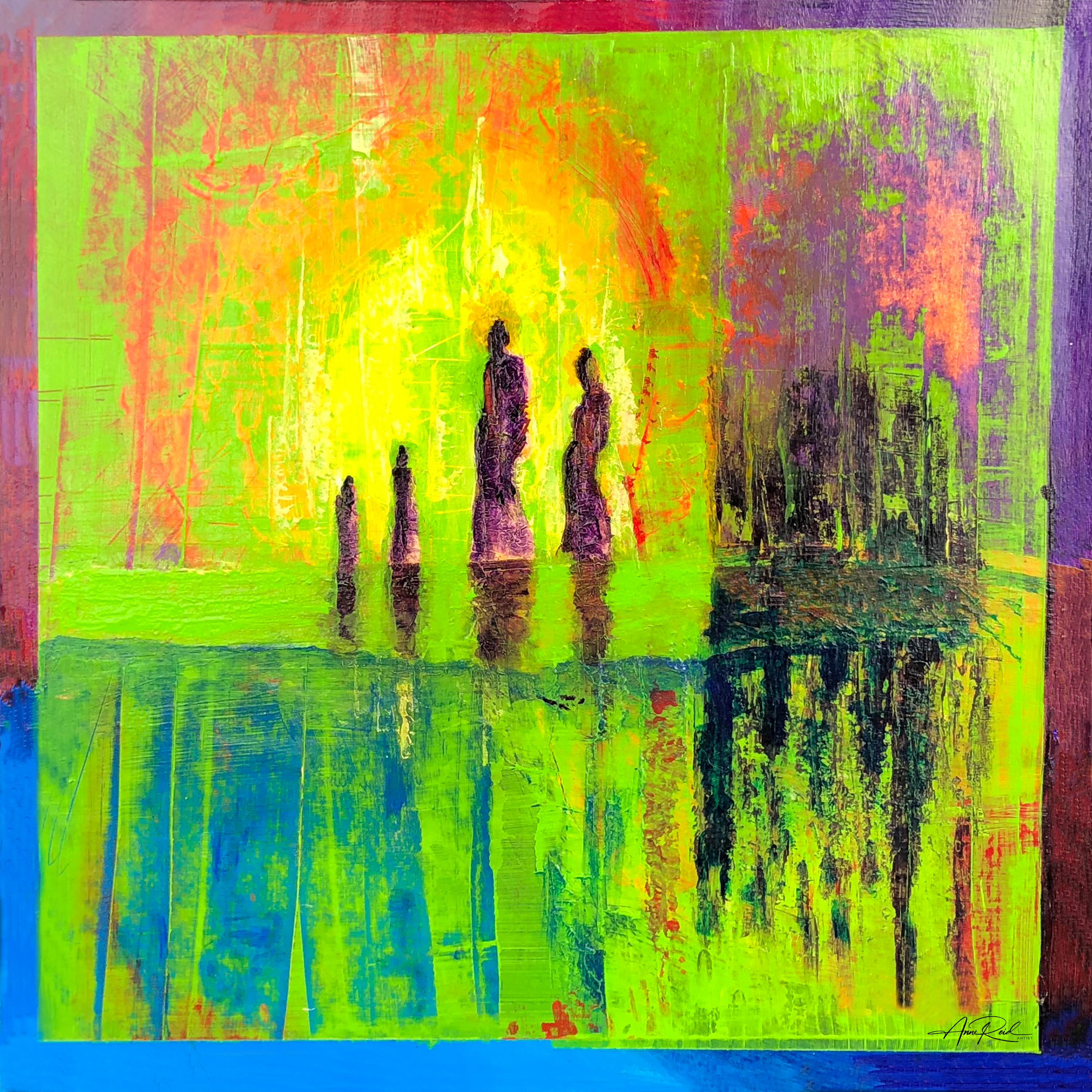 Land of the Rising Sun 2 by Anne Reid Artist shown as an open edition fine art print.