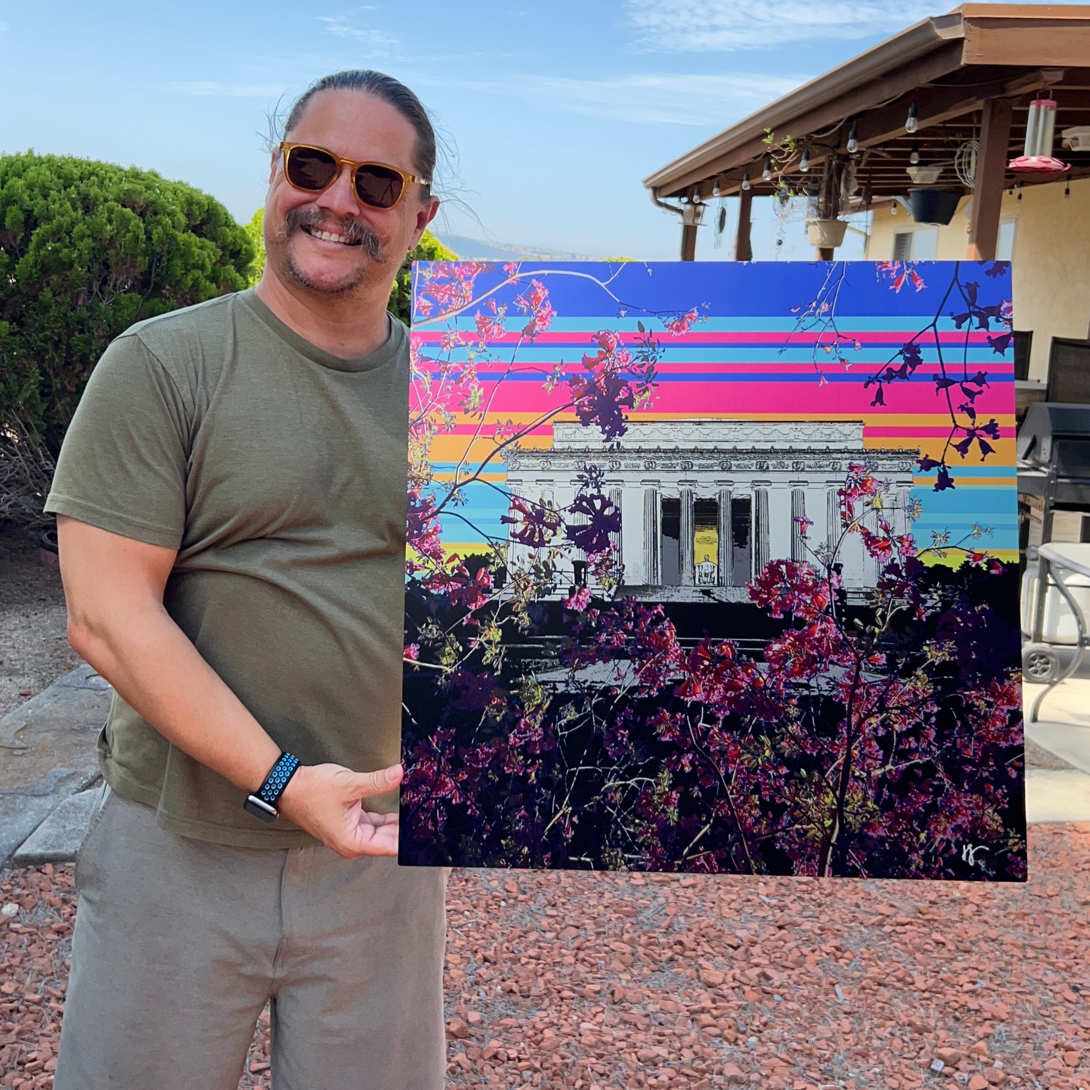 Jon savage lincoln memoria night 24x24 2024 zs6dqf