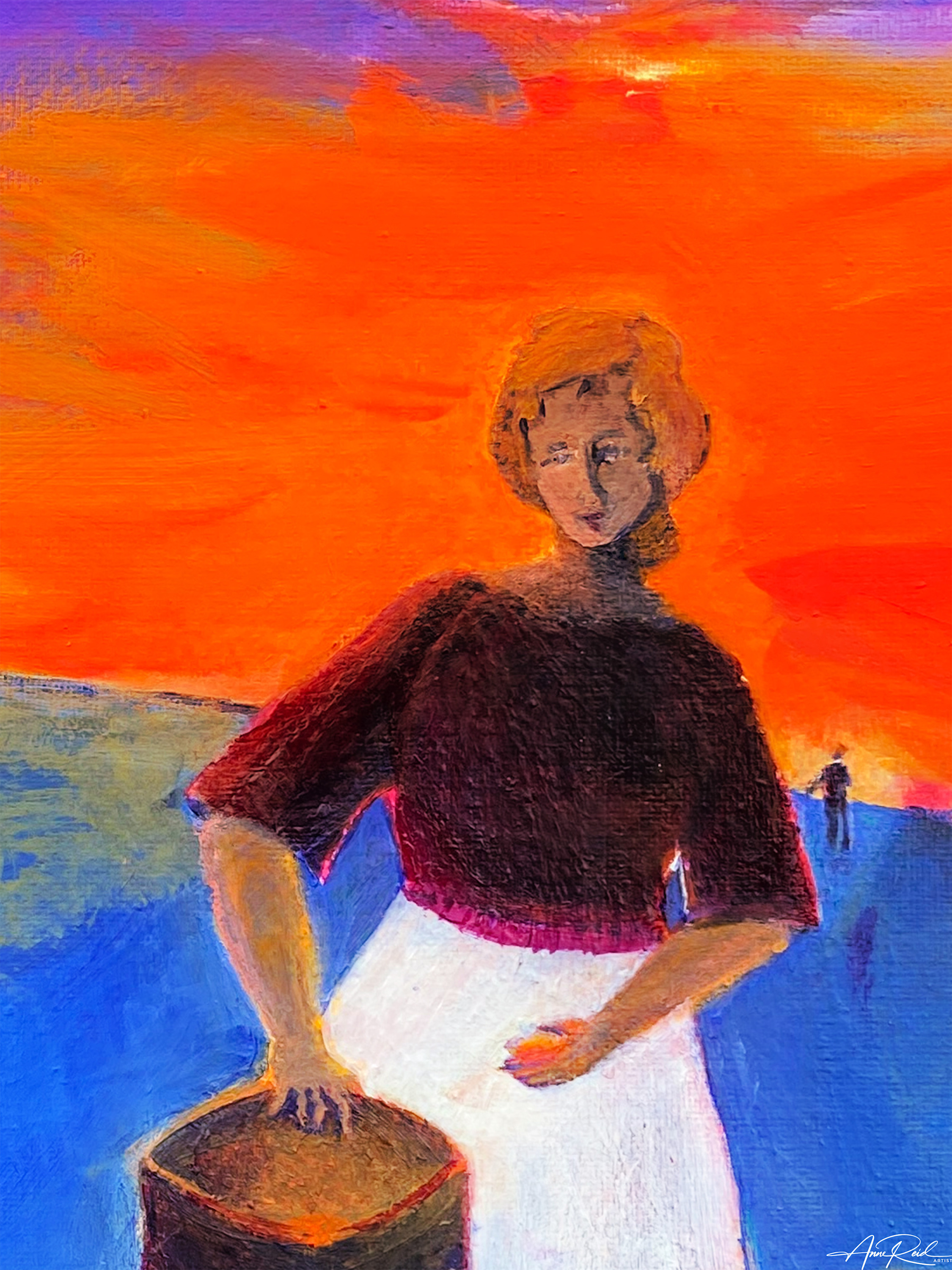 Ruth, cropped detail