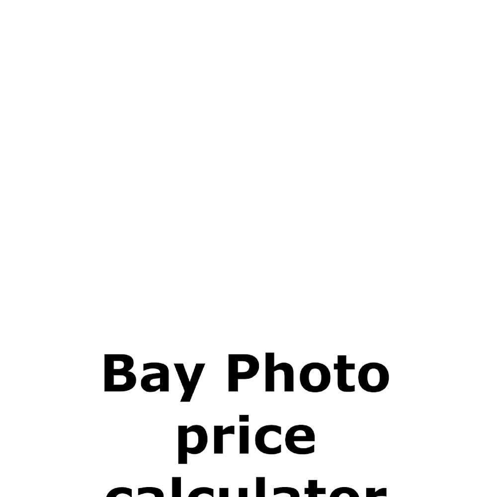 Bay photo price calculator uw197n