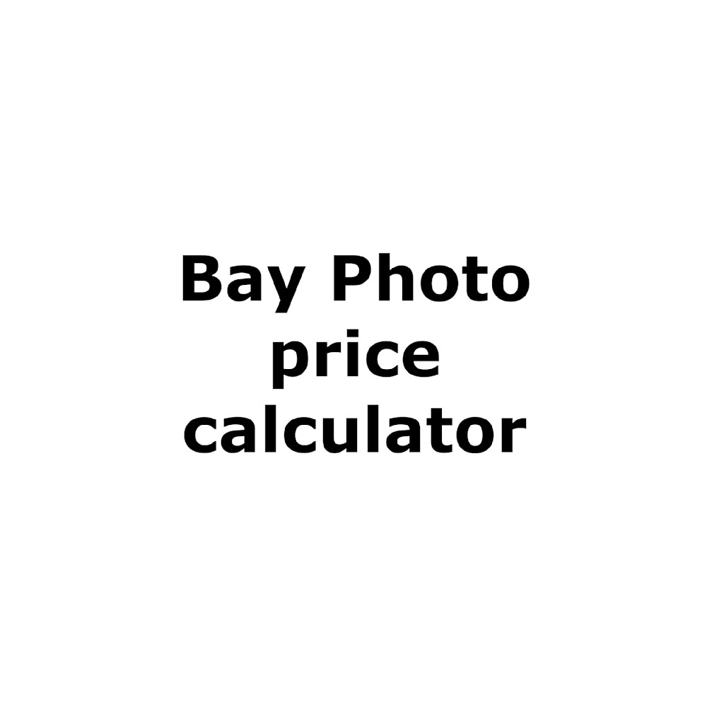 Bay photo price calculator uw197n