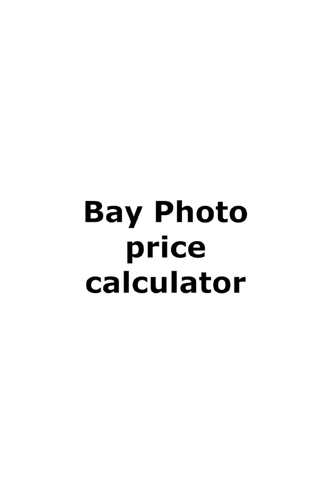 Bay Photo Price Calculator Art | Bay Photo Lab